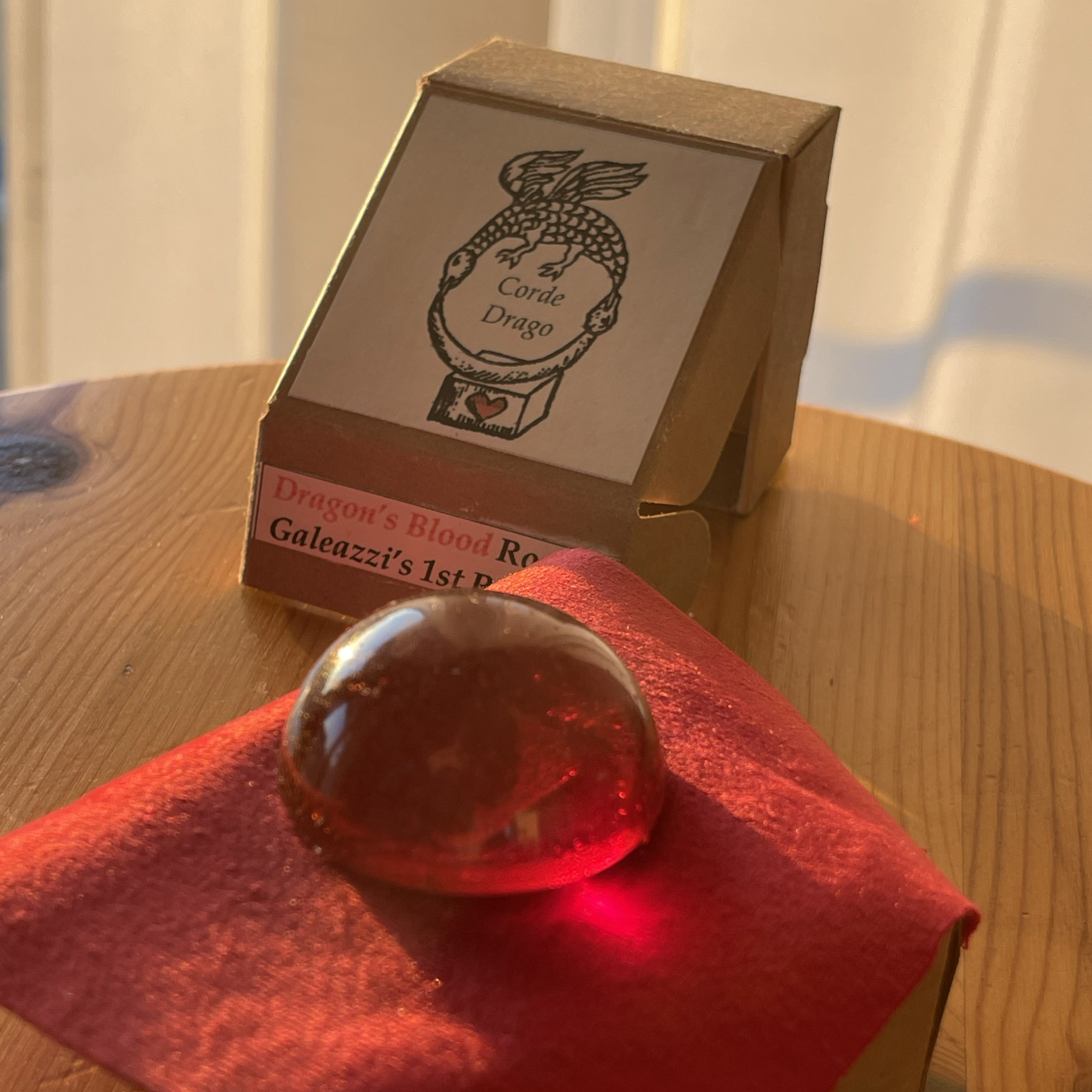 Cordedrago - Rosin / Kolophonium "Dragon's blood" – Bild 10