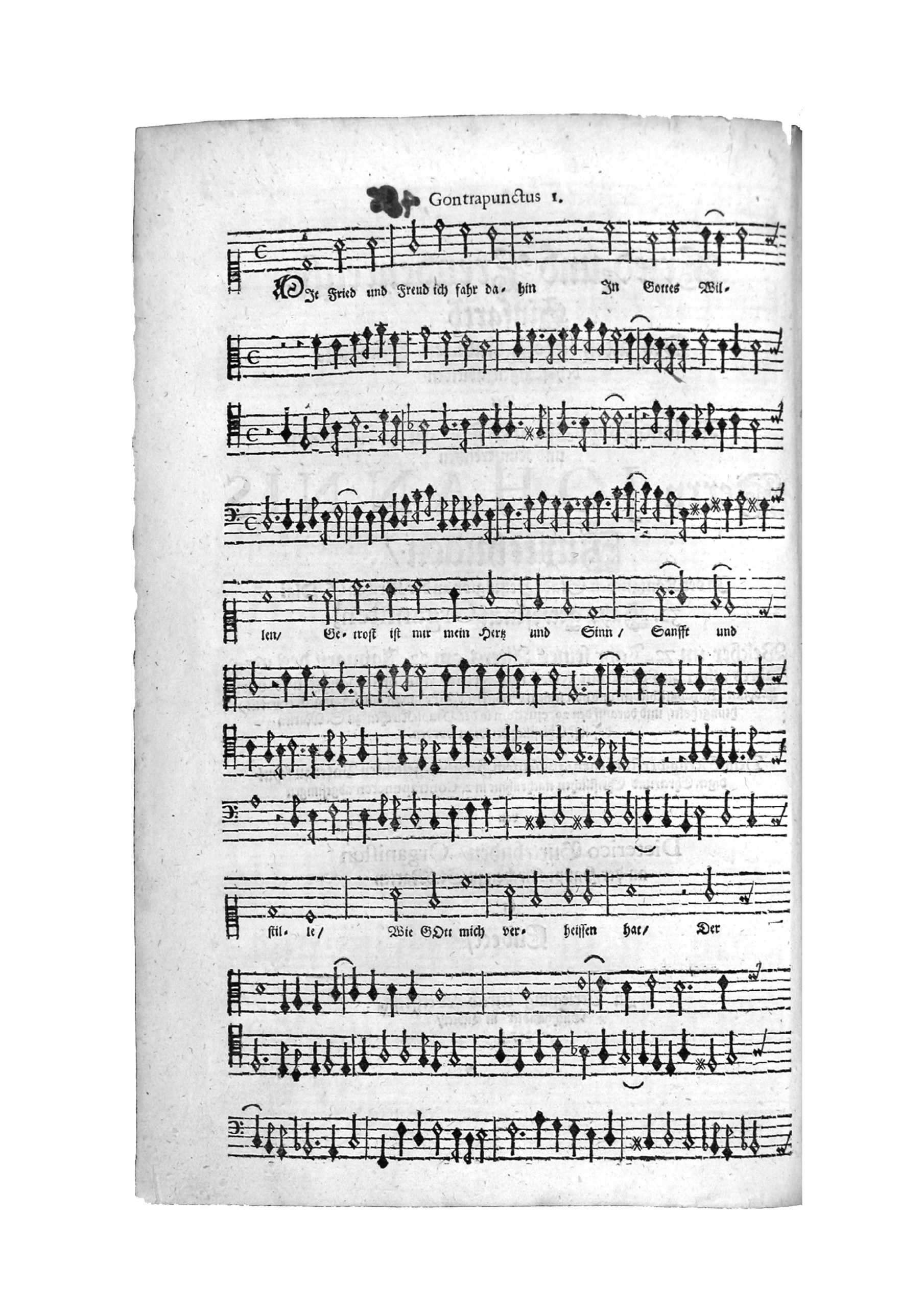 Dieterich Buxtehude (~1637-1707) Mit
Fried und Freud, Klag-Lied - Trauermusik für Sopran, Bass und vier Streicher – Bild 8