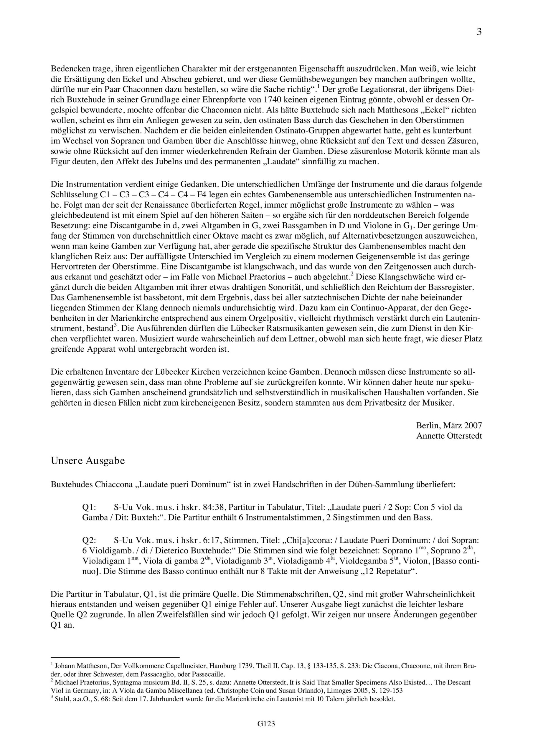 Dieterich Buxtehude (~1637-1707) Laudate pueri Dominum - Chiaccona für 2 Soprane, 6 Gamben (oder andere Streicher) und
B.c. – Bild 3
