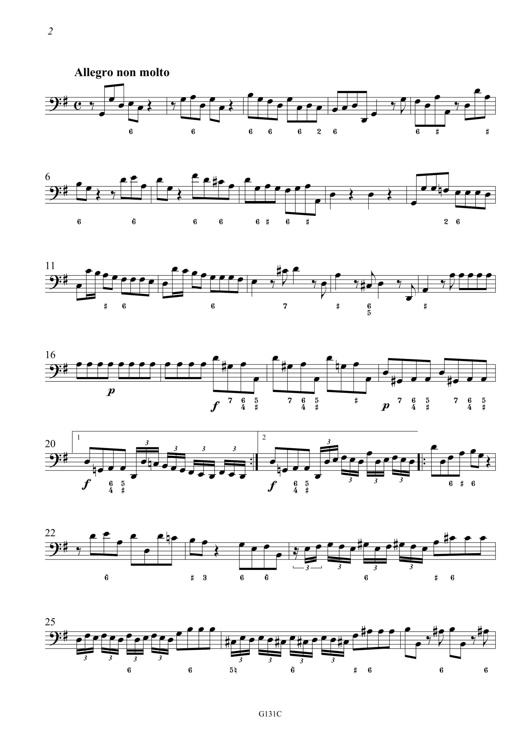 Johann Gottlieb Graun (1701/02-1771) Trio G-Dur für 2 Violen da Gamba und Basso continuo - Besprechungen / Reviews – Bild 7