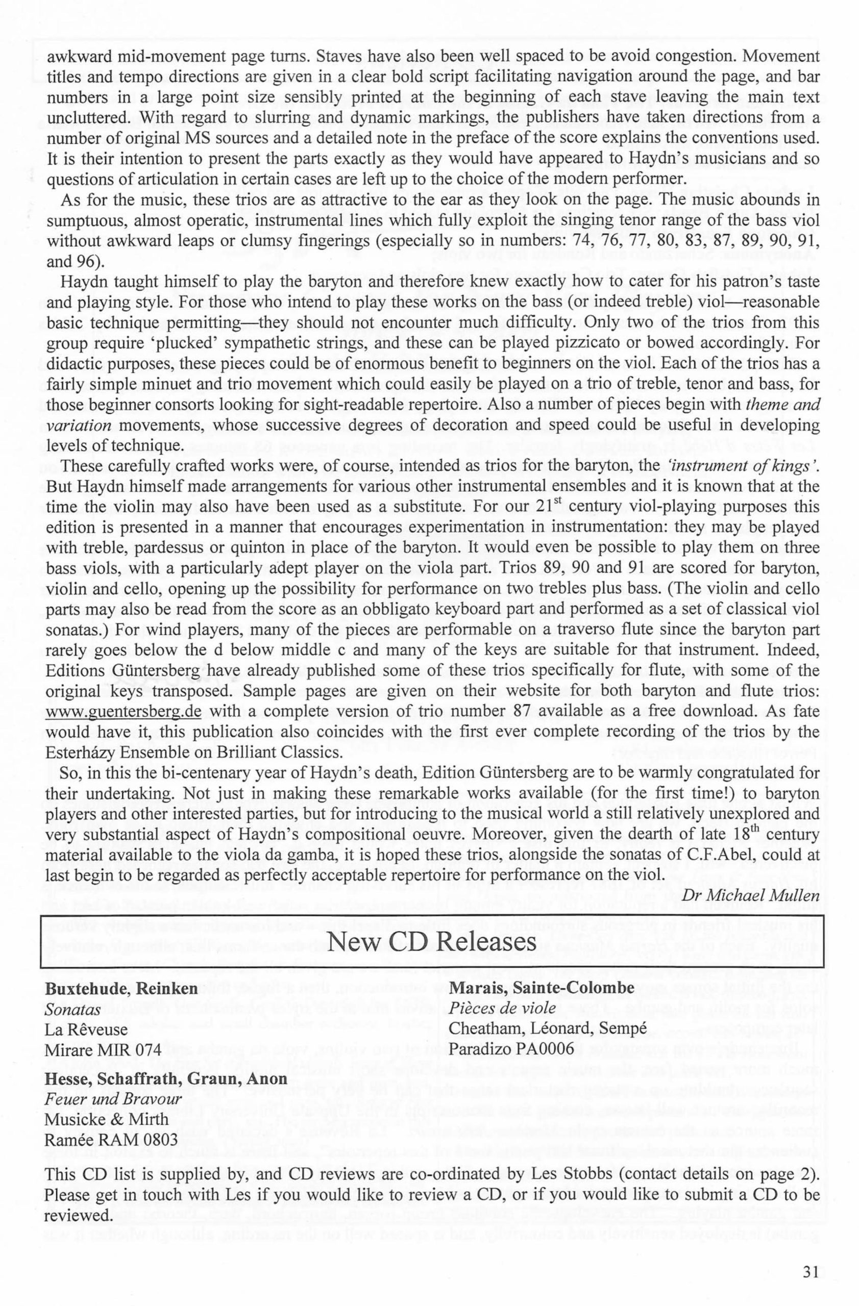 Joseph Haydn (1732-1809) 24
Divertimenti a tre (Barytontrios 73-96) - für Baryton (Viola da Gamba, Violine), Viola und Violoncello - Image 5