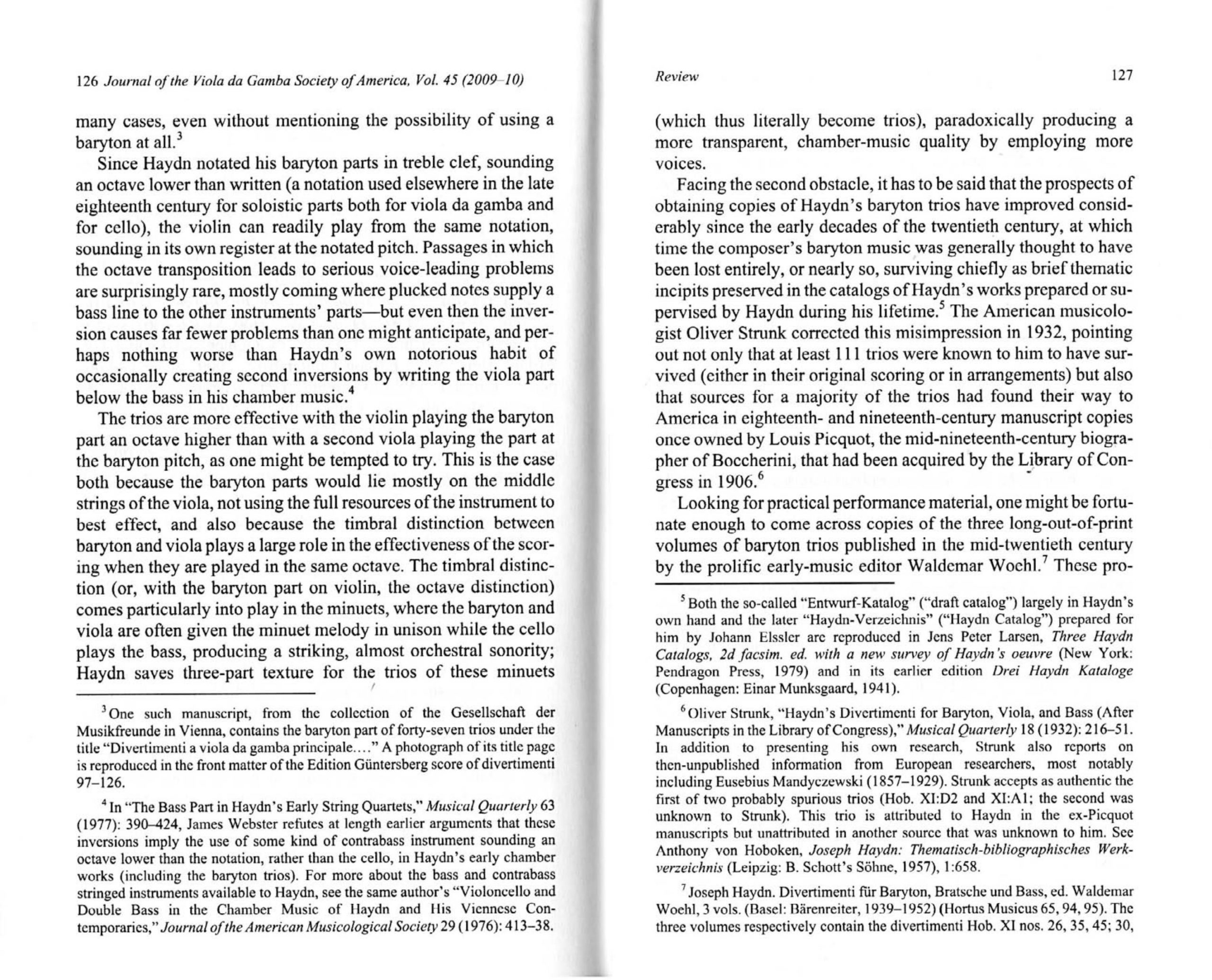 Joseph Haydn (1732-1809) 24
Divertimenti a tre (Barytontrios 73-96) - für Baryton (Viola da Gamba, Violine), Viola und Violoncello - Image 9