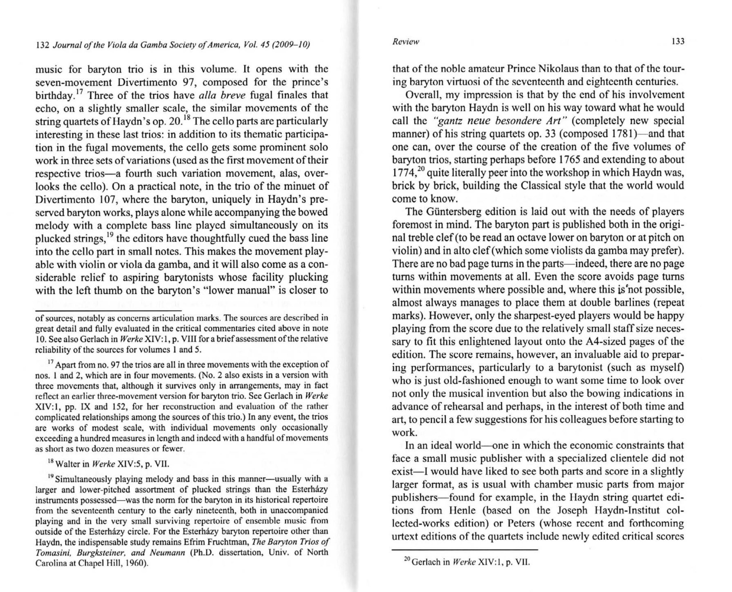 Joseph Haydn (1732-1809) 24
Divertimenti a tre (Barytontrios 73-96) - für Baryton (Viola da Gamba, Violine), Viola und Violoncello - Image 12