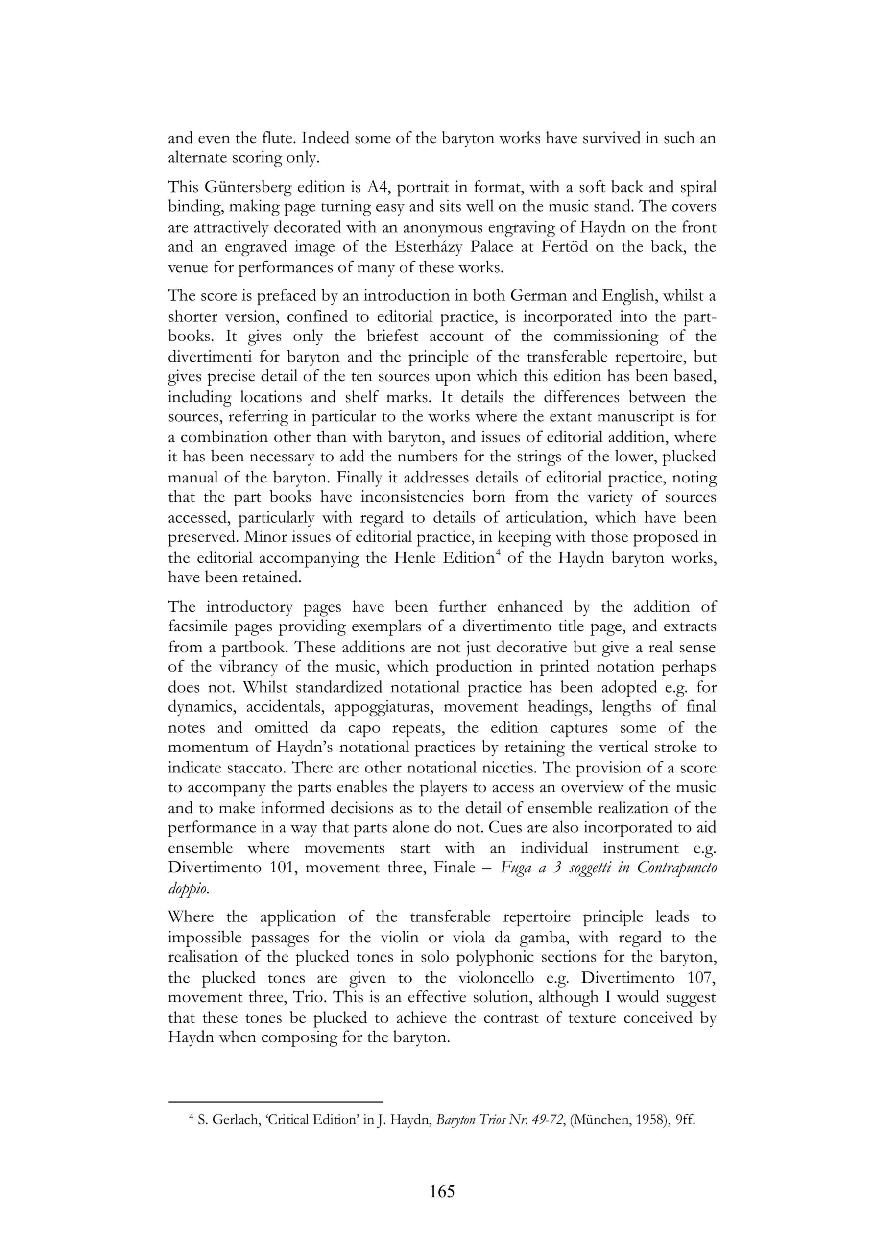 Joseph Haydn (1732-1809) 28
Divertimenti a tre (Barytontrios 97-126) - für Baryton (Viola da Gamba, Violine), Viola und Violoncello - Image 7