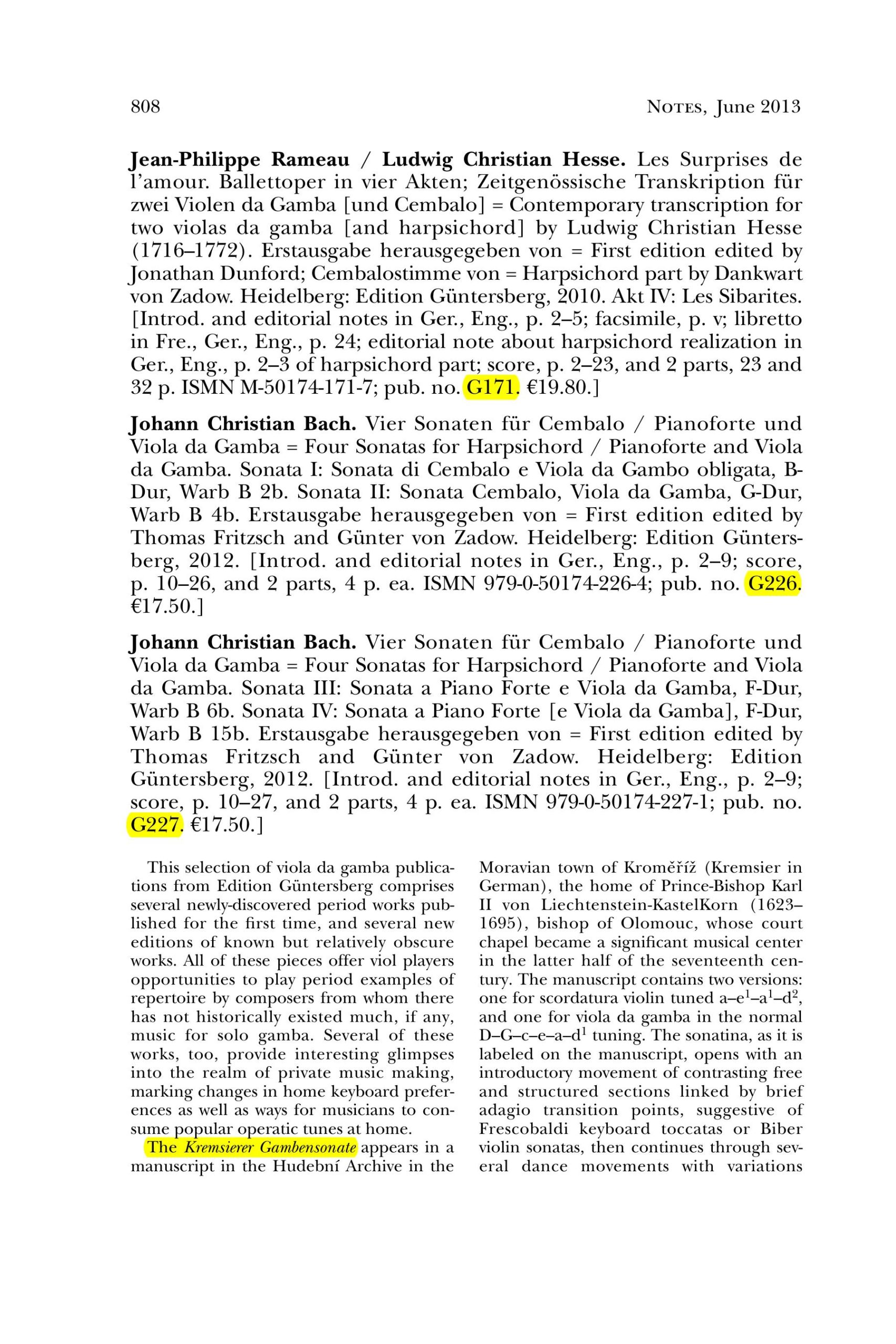 Anonym (Kremsier, nach 1680) Kremsierer Gambensonate - Sonatina in d für Viola da Gamba und Basso continuo – Bild 8