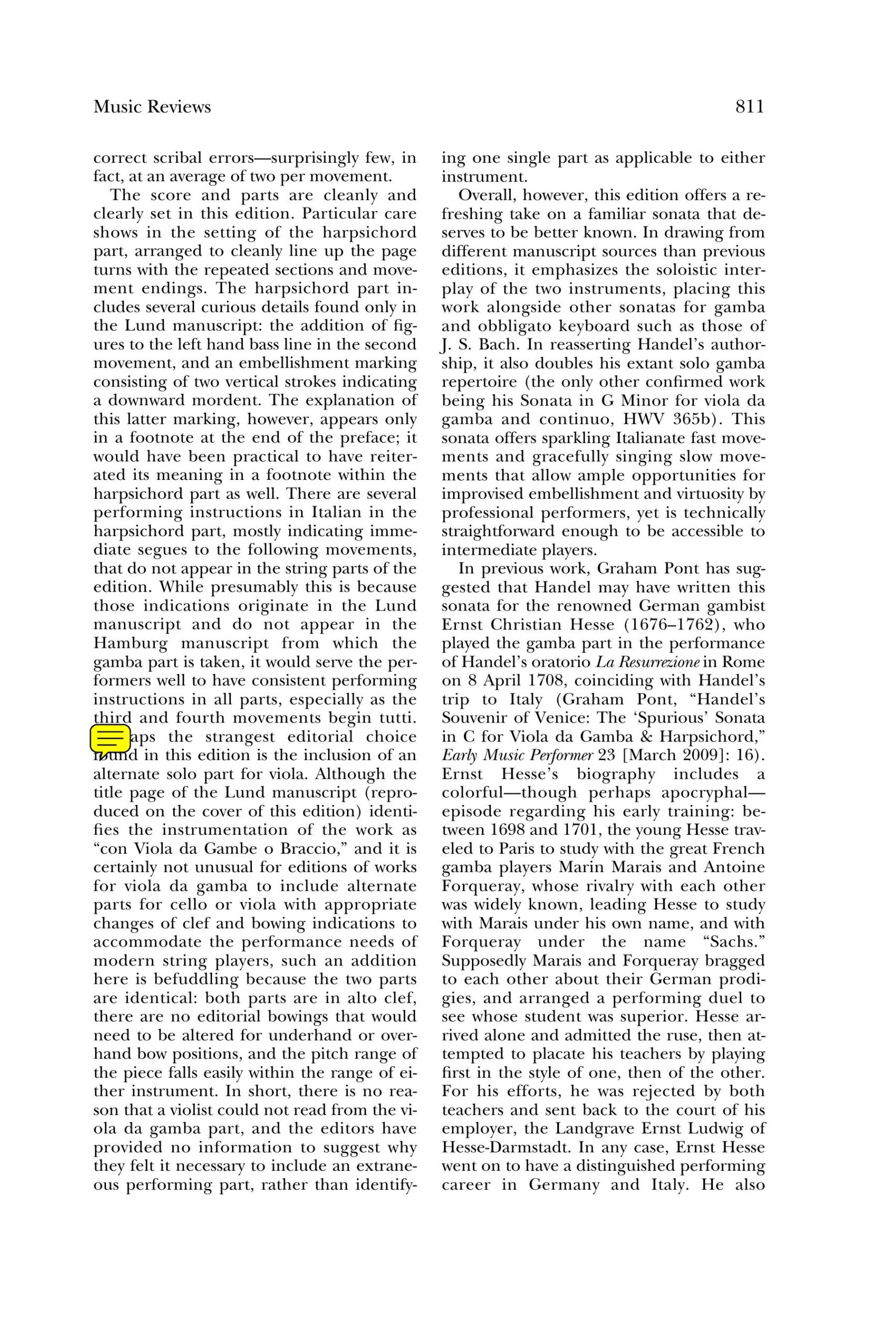 Anonym (Kremsier, nach 1680) Kremsierer Gambensonate - Sonatina in d für Viola da Gamba und Basso continuo – Bild 11