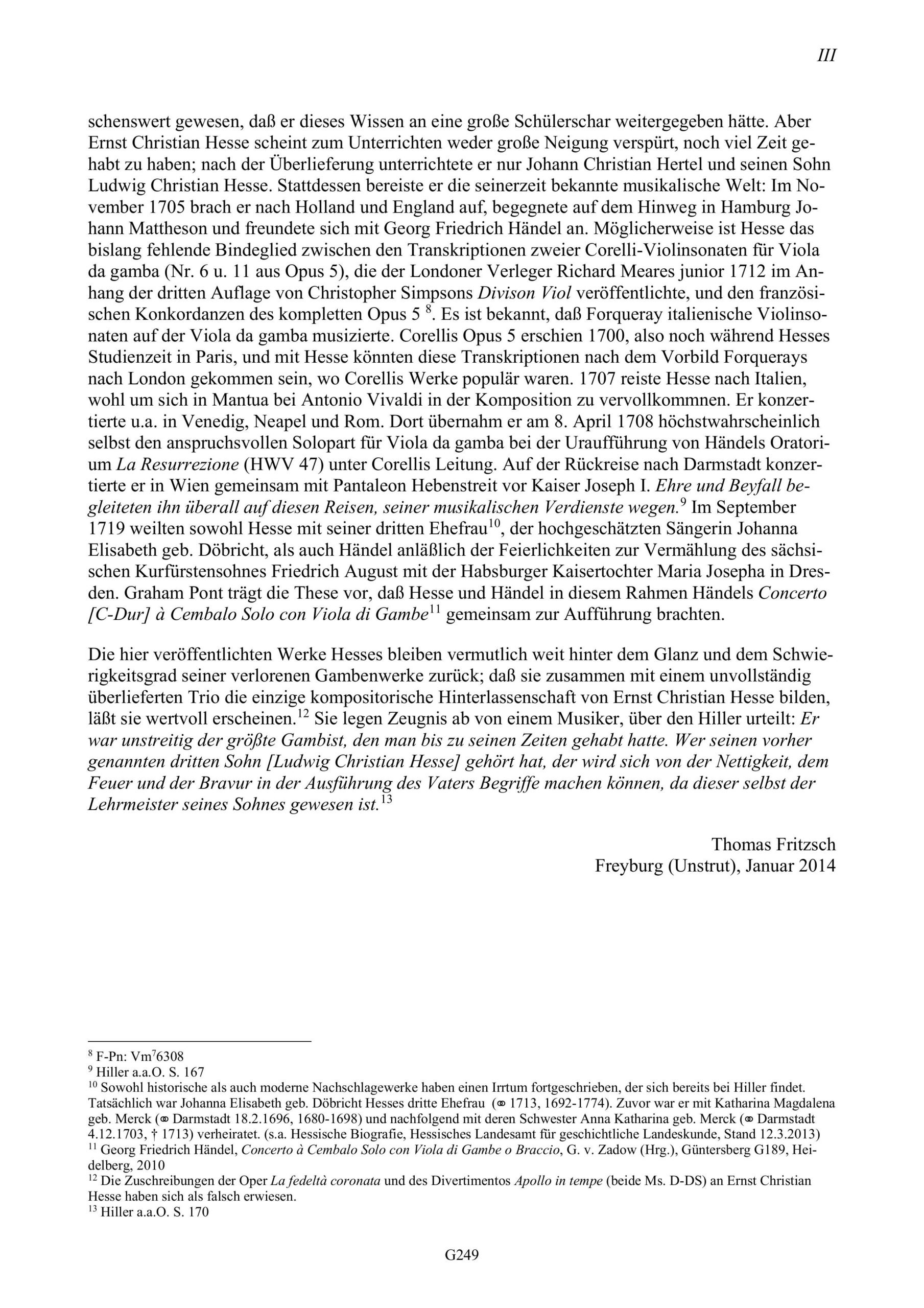 Ernst Christian Hesse (1676-1762) Zwei Duos mit Viola da Gamba - Duo für Viola da Gamba e Basso Duo für Flauto traverso e Viola da
Gamba – Bild 3