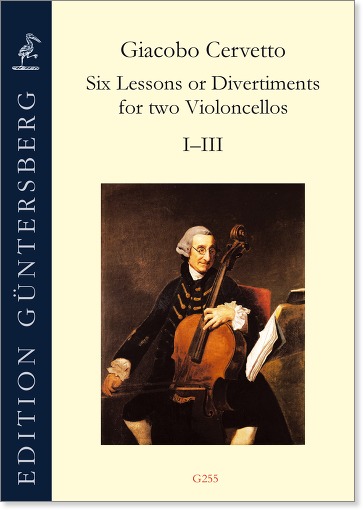 Giacobo Cervetto (1682-1783) Six
Lessons or Divertiments for two Violoncellos - Besprechungen / Reviews