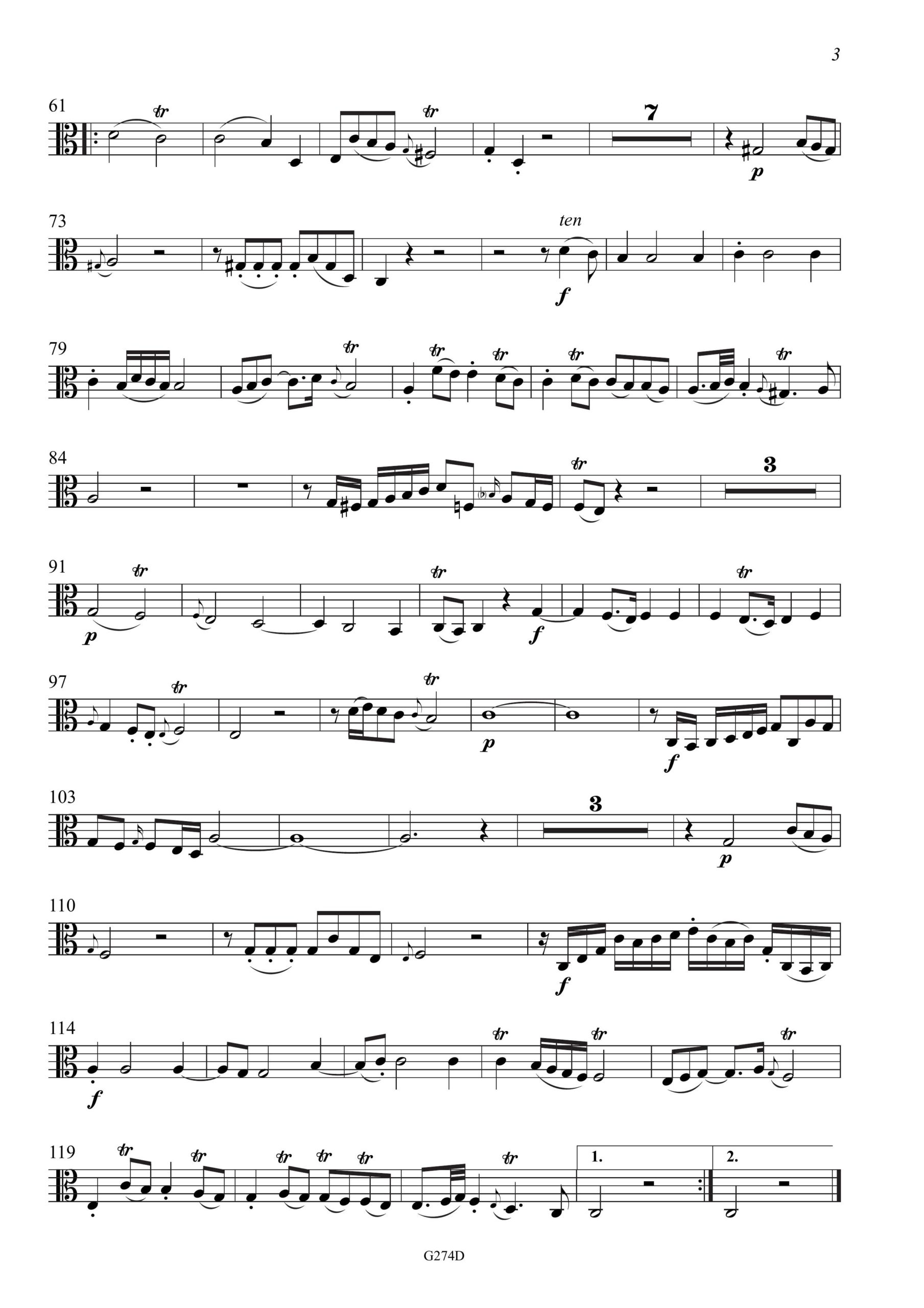 Johann Gottlieb Janitsch (1708 – ca.
1763) Sonata da Camera 33 - Quartett C-Dur für zwei Violinen/Flöten, Viola da Gamba/Viola/Violine
und Basso - Image 8