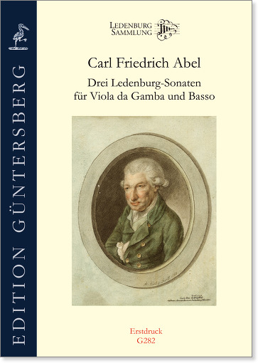 Carl Friedrich Abel (1723-1787) Drei
Ledenburg-Sonaten für Viola da Gamba und Basso - Besprechungen / Reviews