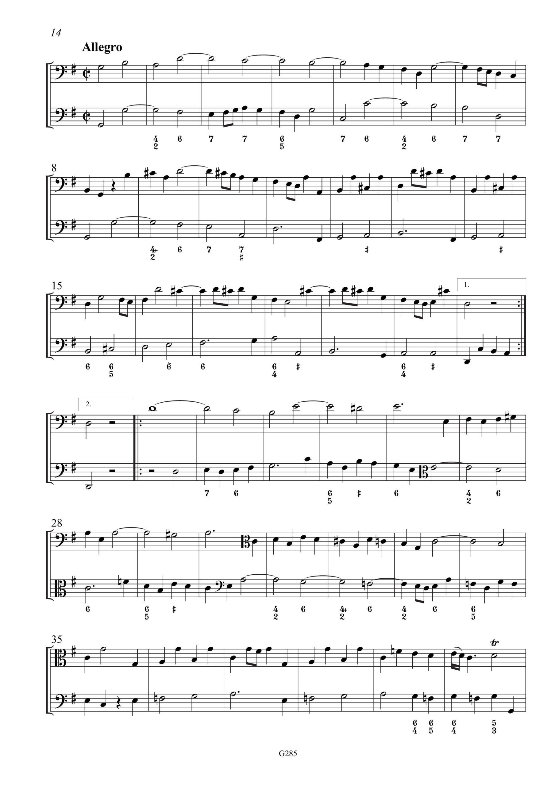 Giacobo Cervetto (1681/1682-1783) Drei Sonaten für Viola da Gamba und Basso - Besprechungen / Reviews – Bild 6