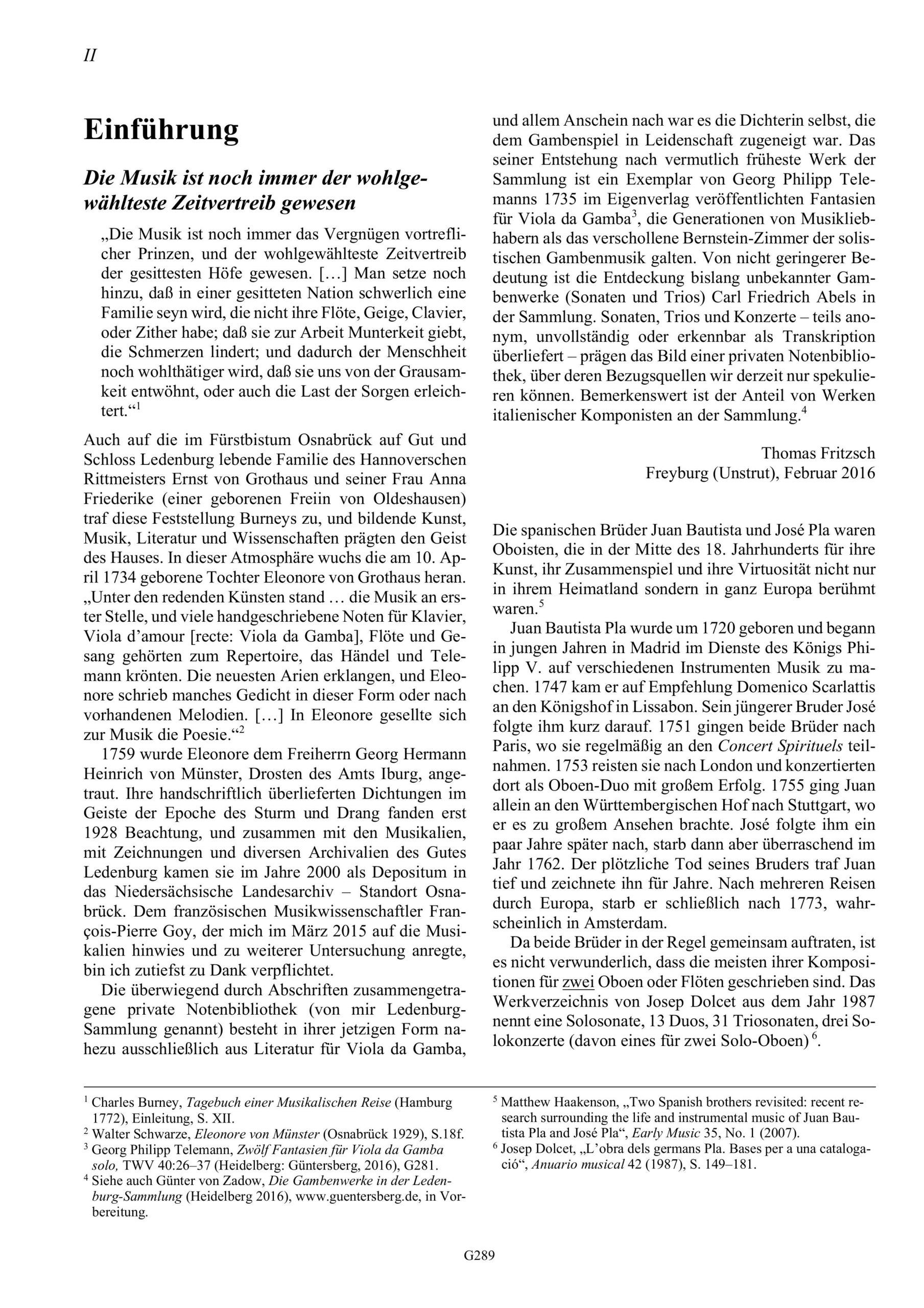 Juan Bautista Pla (ca. 1720 - nach 1773) und Anonym (um 1750) Zwei Sonaten für
Viola da Gamba und Basso - Besprechungen / Reviews - Image 2