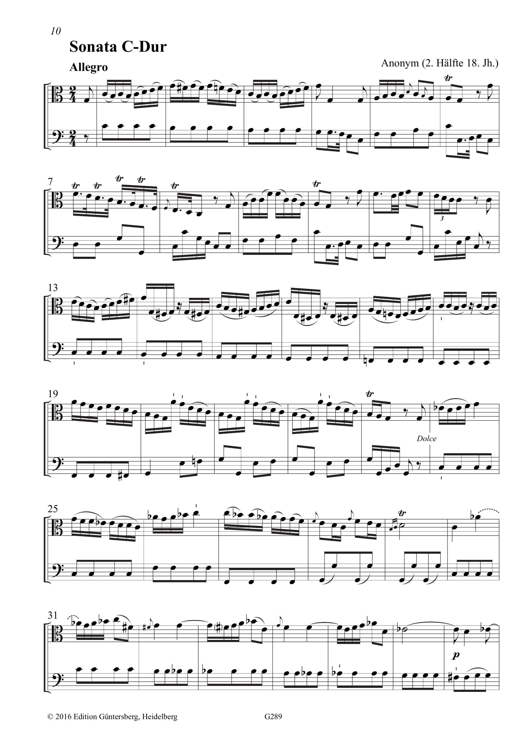 Juan Bautista Pla (ca. 1720 - nach 1773) und Anonym (um 1750) Zwei Sonaten für
Viola da Gamba und Basso - Besprechungen / Reviews - Image 8