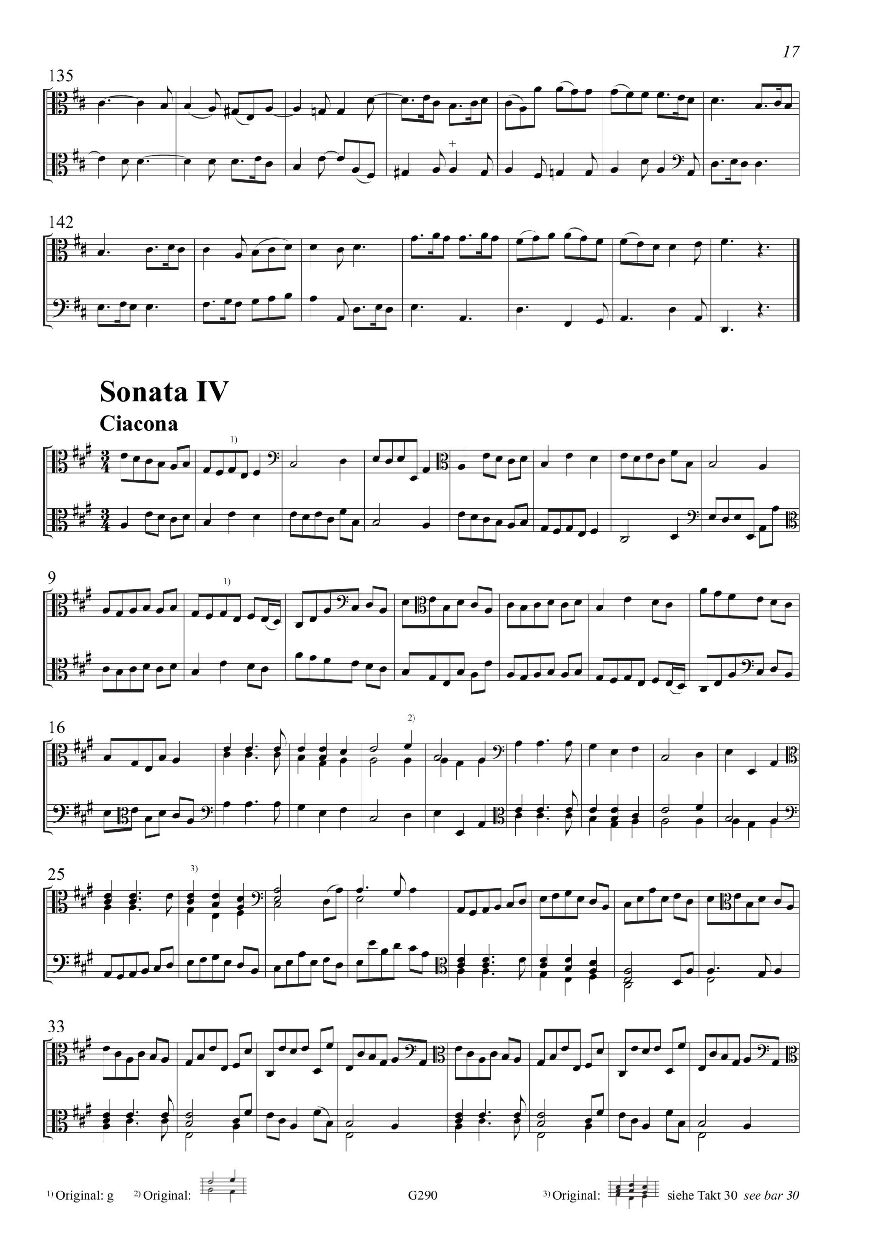 Johan Schenck (1660 –1717?) Le Nymphe
di Rheno - Per Due Viole Di Gamba Sole – Bild 4