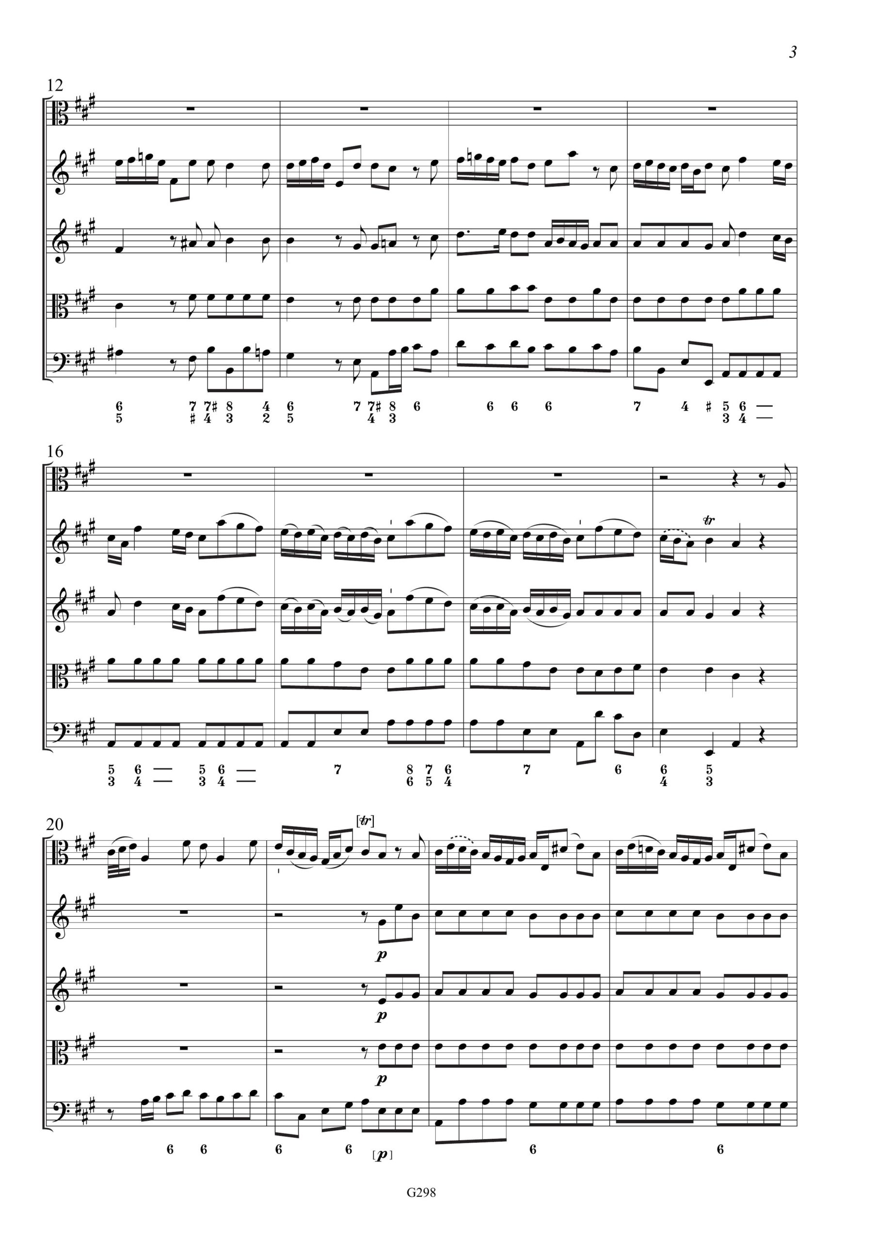 Anton Raetzel (~1724 – nach 1760) Concerto A-Dur für Viola da Gamba, zwei Violinen, Viola und Basso - Besprechungen / Reviews – Bild 6