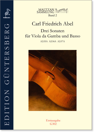 Carl Friedrich Abel (1723-1787) Maltzan-Sammlung - Ein Duett für zwei Violen da Gamba und zweiundzwanzig Sonaten für Viola da Gamba und Basso