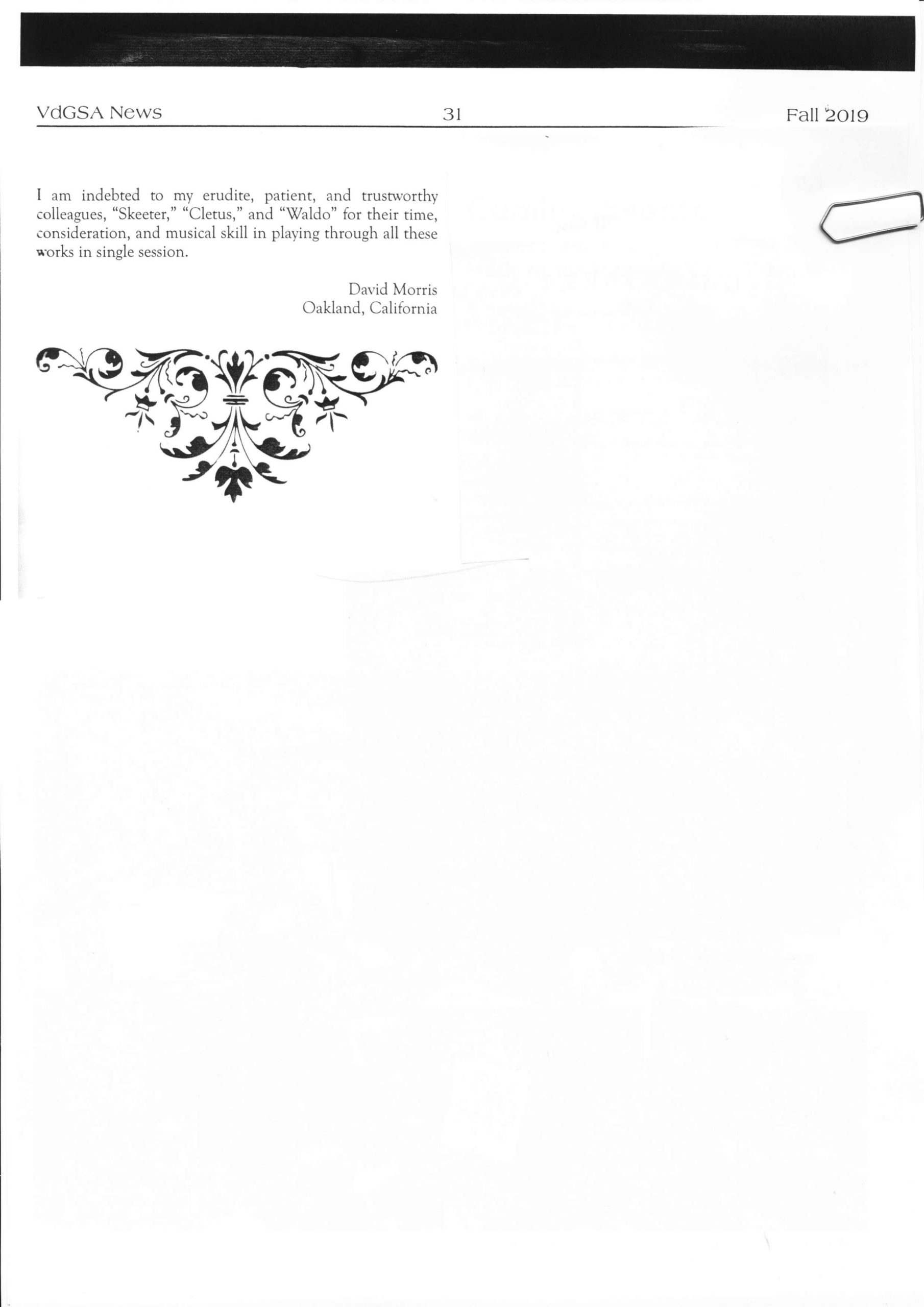 Balthasar Fritsch (~1575 – nach 1608) Primitiae Musicales - Paduanen und Galliarden für vierstimmiges Consort, Frankfurt 1606 – Bild 7