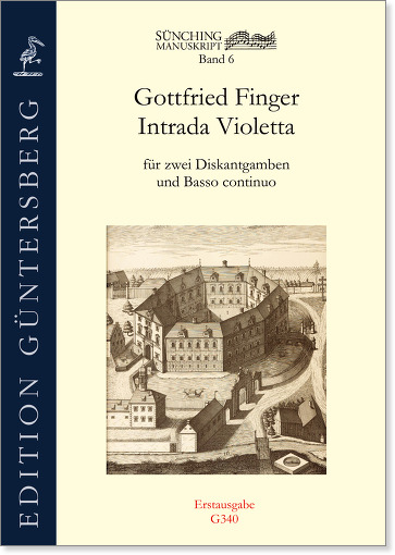 Gottfried Finger (ca. 1655-1730) Sünching-Manuskript - Intrada Violetta für zwei Diskantgamben und Basso continuo