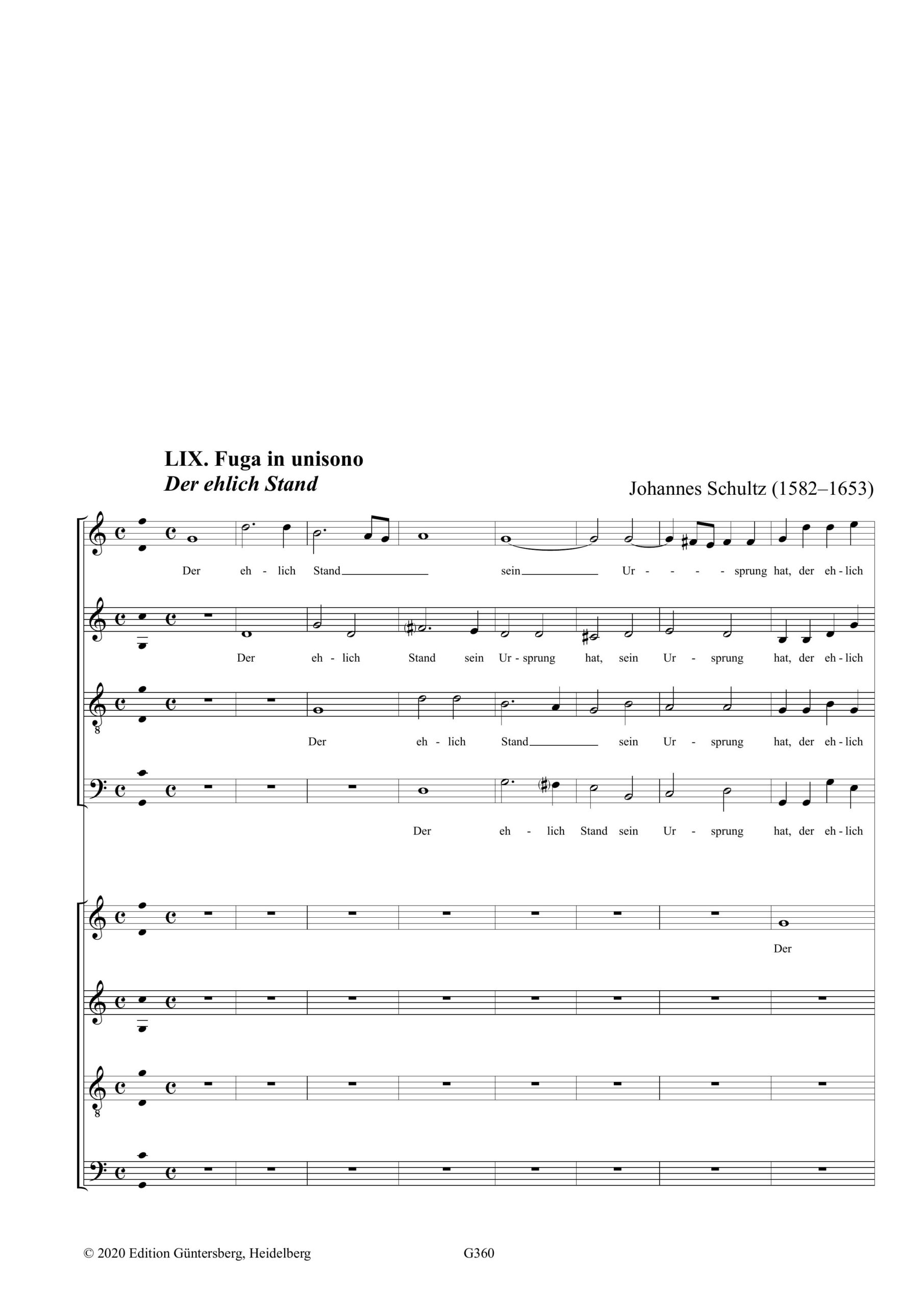 Johannes Schultz (1582-1653) Musicalischer Lüstgarte - Instrumental- und Vokalstücke für Gambenconsort oder andere Instrumente