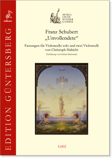 Franz Schubert (1779–1828) Sinfonie in h-Moll, "Unvollendete" - Fassungen für Violoncello solo, zwei und drei Violoncelli von Christoph Habicht