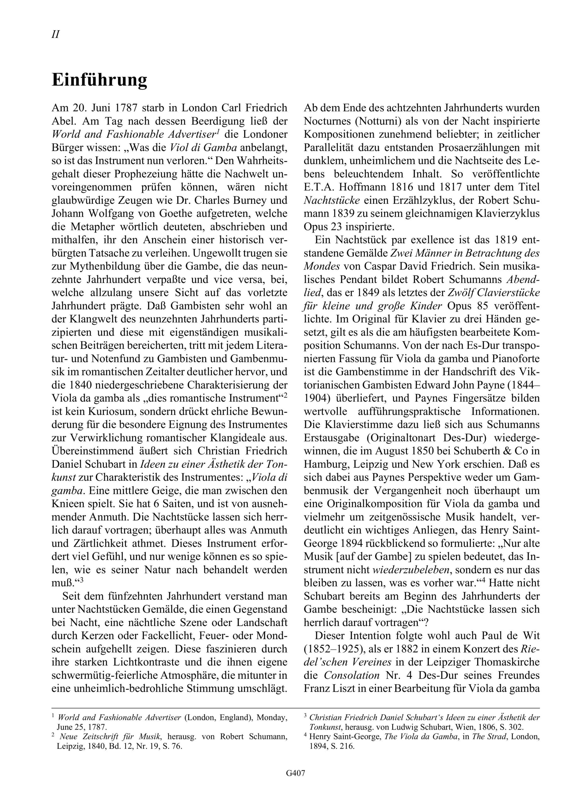 Felix Mendelssohn Bartholdy, Robert Schumann, Franz Liszt (19. Jahrhundert) Vier romantische Stücke für Viola da Gamba und Pianoforte (Orgel) - Originaladaptionen aus dem 19. Jahrhundert – Bild 2
