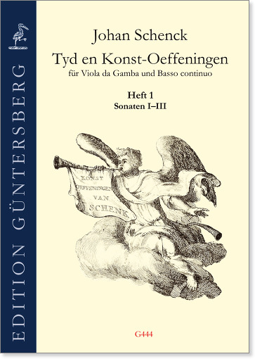 Johan Schenck (1660–1717?) Tyd en Konst-Oeffeningen - 15 Sonaten für Viola da Gamba und Basso continuo