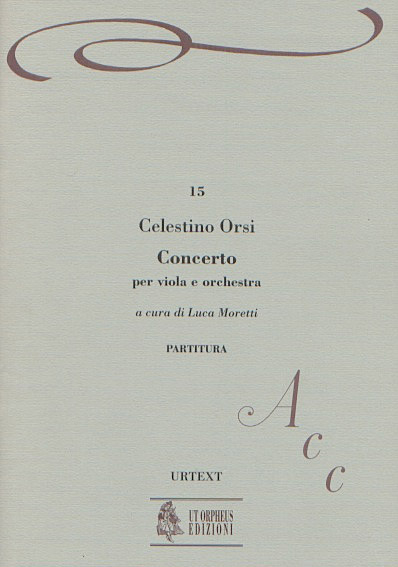 Orsi, Celestino: Concerto per Viola e Orchestra [Partitura]