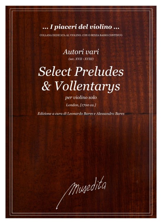 AA VV - Select Preludes and Volentarys (London, s.a.)