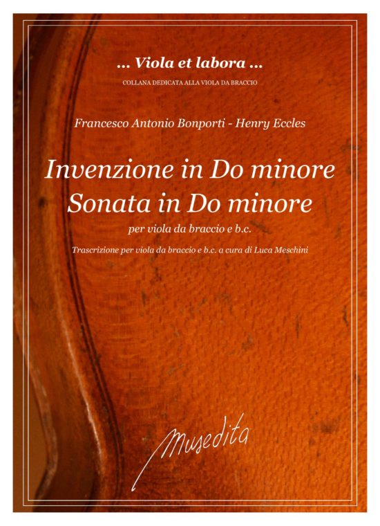 - Inventione in do minore - H.Eccles: Sonata in do minore (n.11 del "Premier l