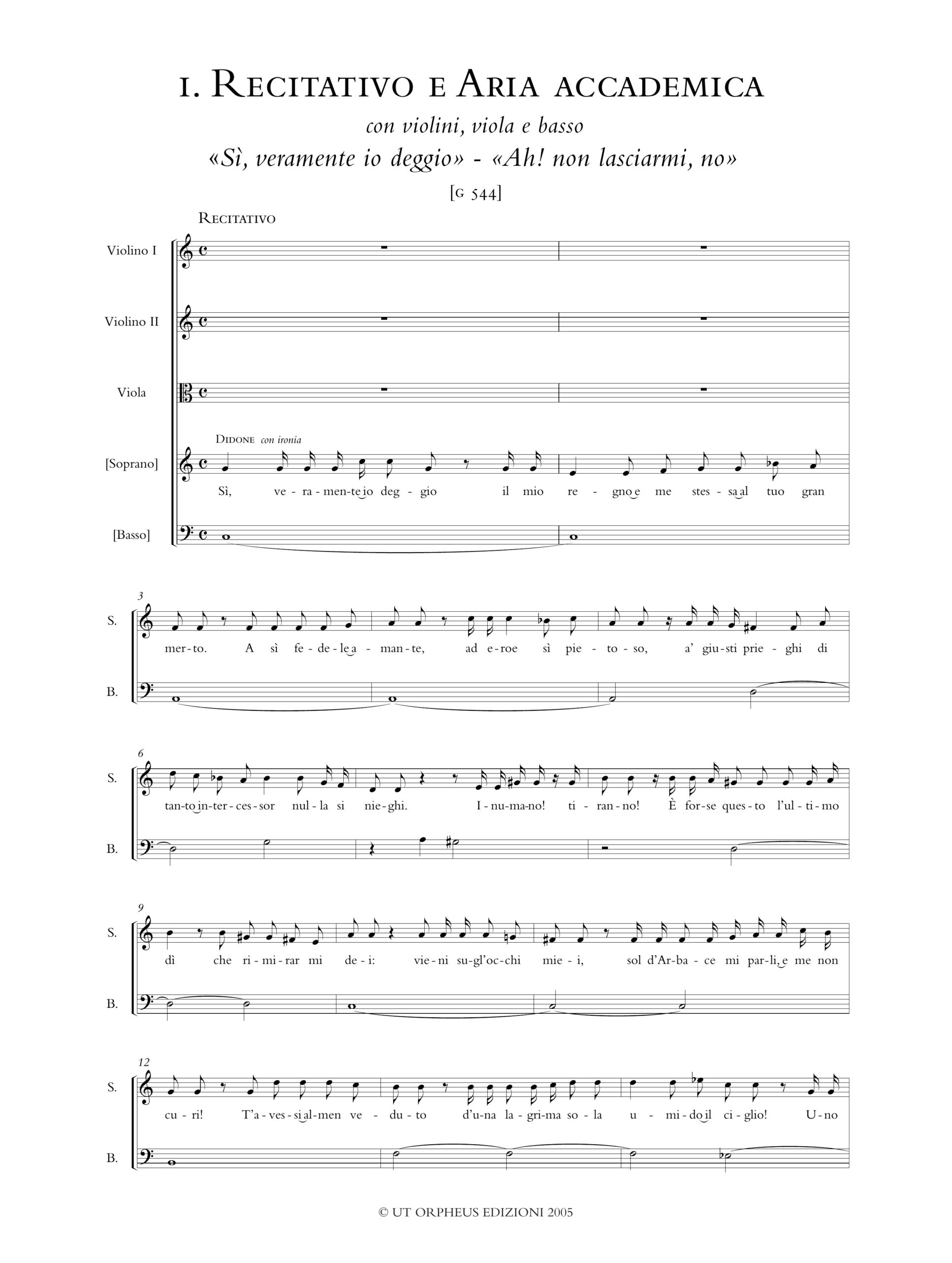 Boccherini, Luigi: Arie da concerto G 544-559 - Image 2