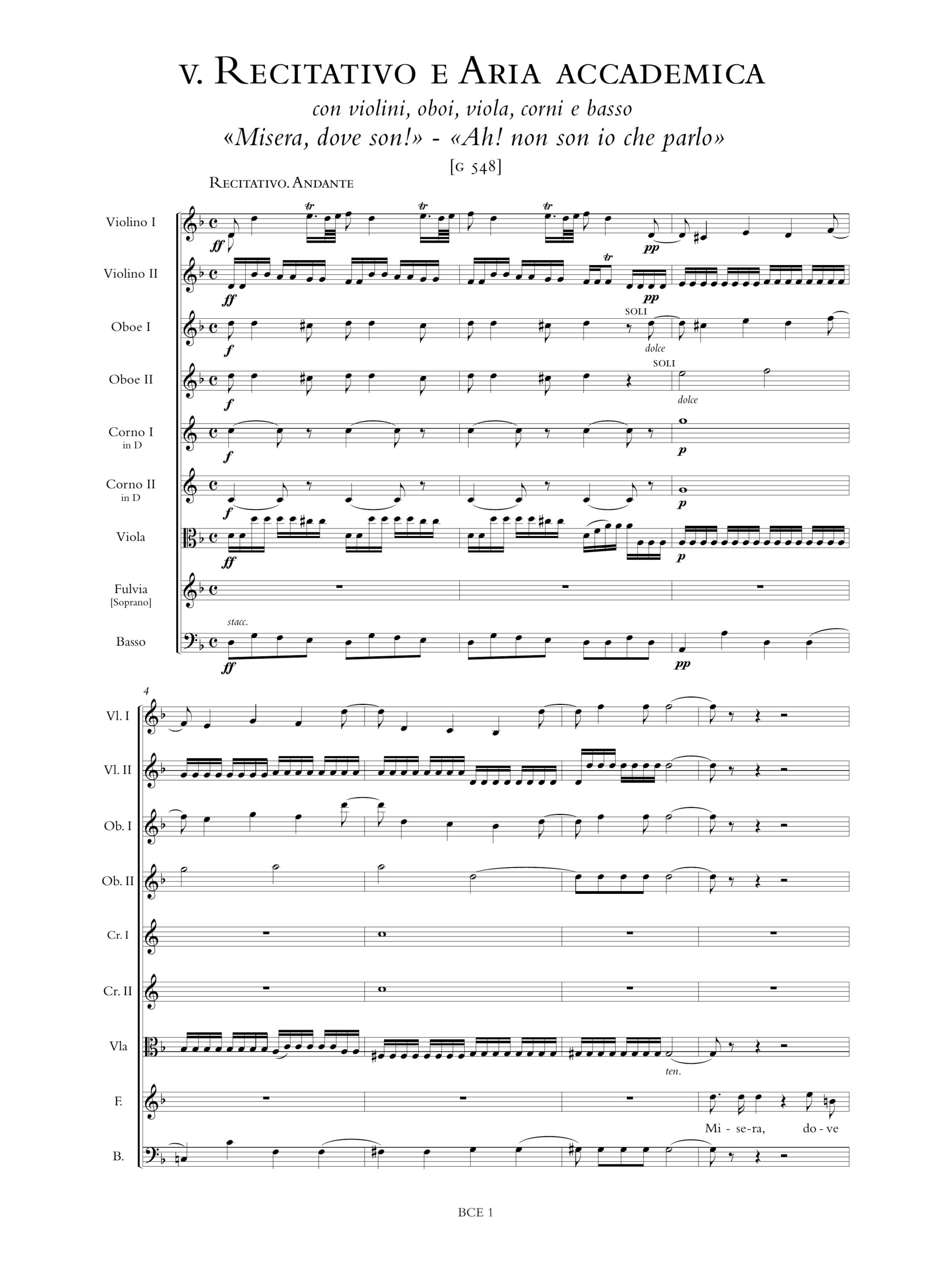 Boccherini, Luigi: Arie da concerto G 544-559 - Image 6