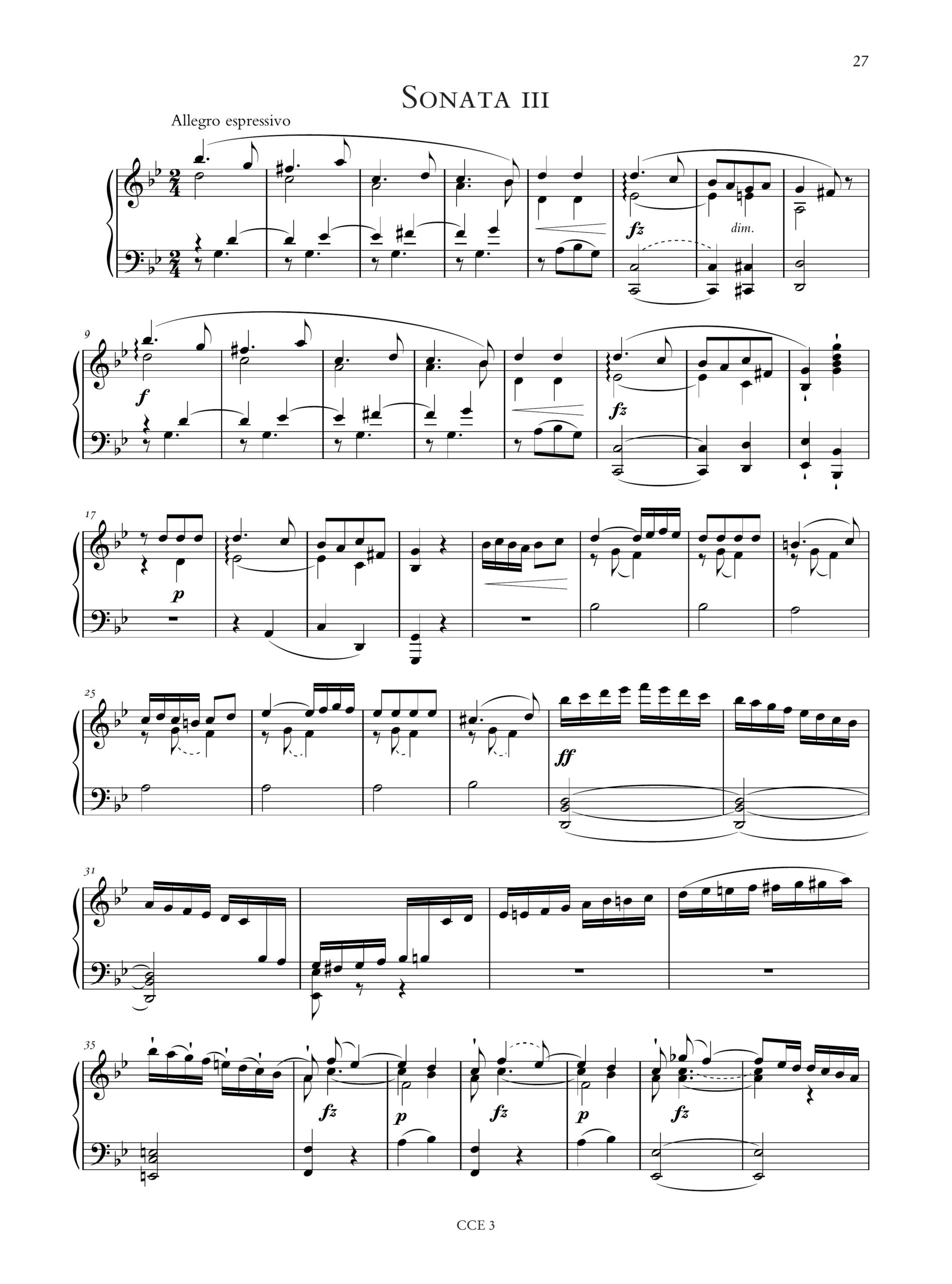 Clementi, Muzio: Sonate per Pianoforte o Clavicembalo opp. 7-10 - Image 4