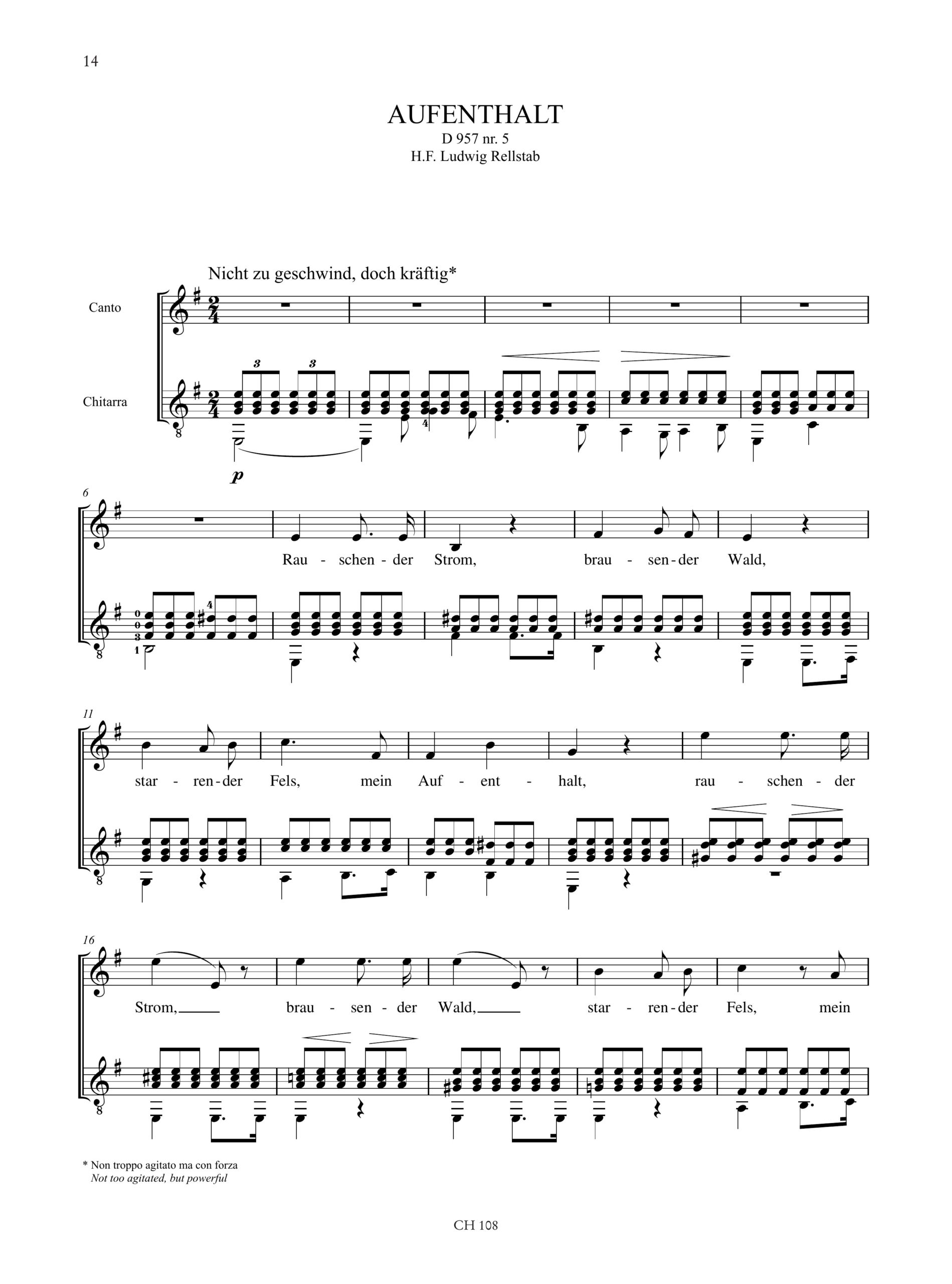 Schubert, Franz: 6 Lieder per Canto e Chitarra - Image 5