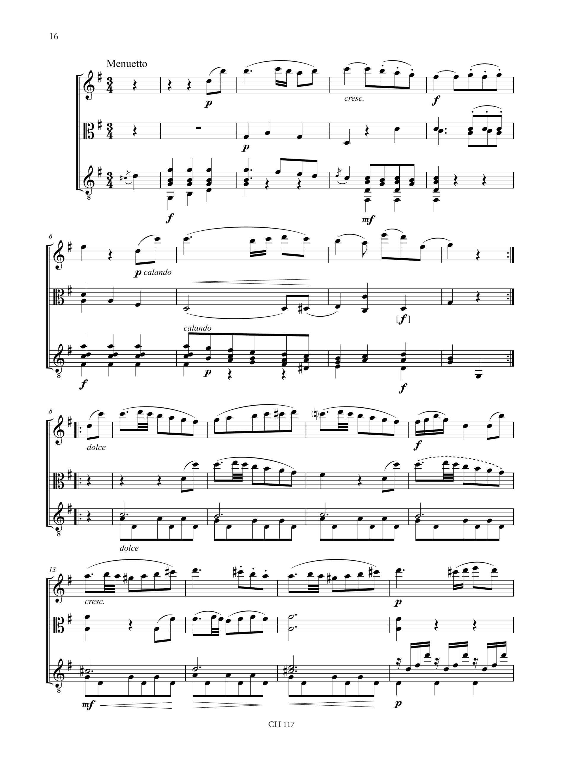 Matiegka, Wenzeslaus Thomas: Notturno Op. 21 per Flauto, Viola e Chitarra - Image 3