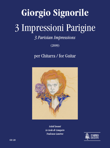 Signorile, Giorgio: 3 Impressioni Parigine per Chitarra (2009)