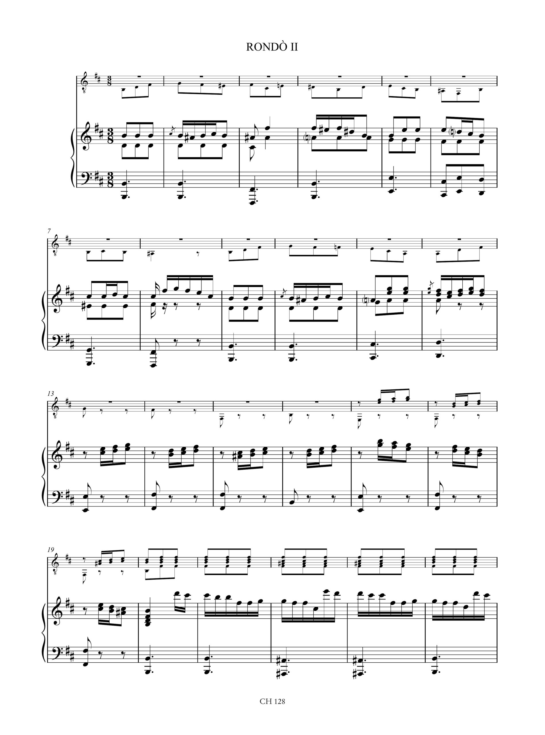 Giuliani, Mauro: 2 Rondò Op. 68 per Pianoforte e Chitarra - Image 3