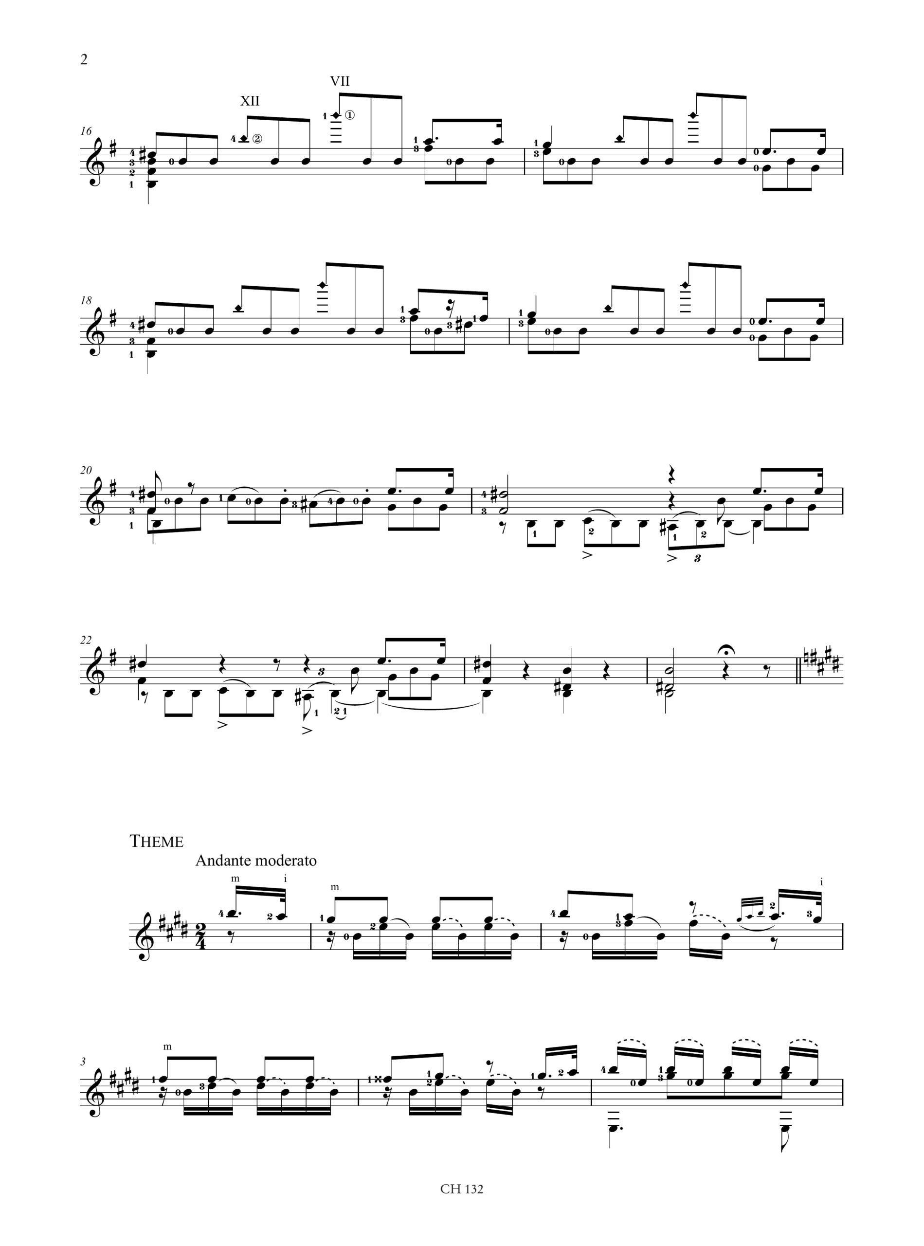 Sor, Fernando: Variazioni Op. 9 su un tema dal “Flauto Magico” di Mozart per Chitarra - Image 3