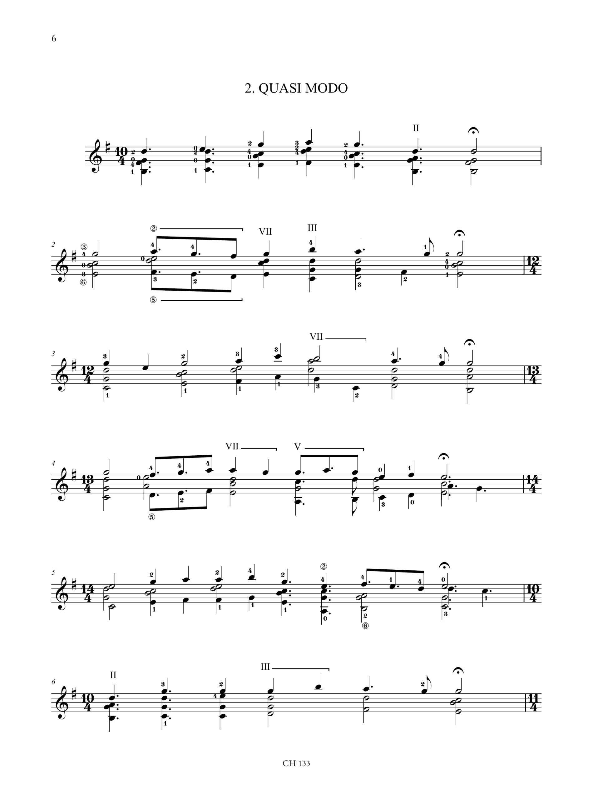 Ugoletti, Paolo: Nuove Polifonie. 4 Pezzi per Chitarra - Image 3