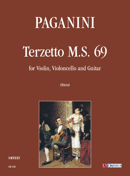 Paganini, Niccolò: Terzetto M.S. 69 per Violino, Violoncello e Chitarra
