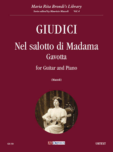 Giudici, Eugenio: Nel salotto di Madama. Gavotta per Chitarra e Pianoforte