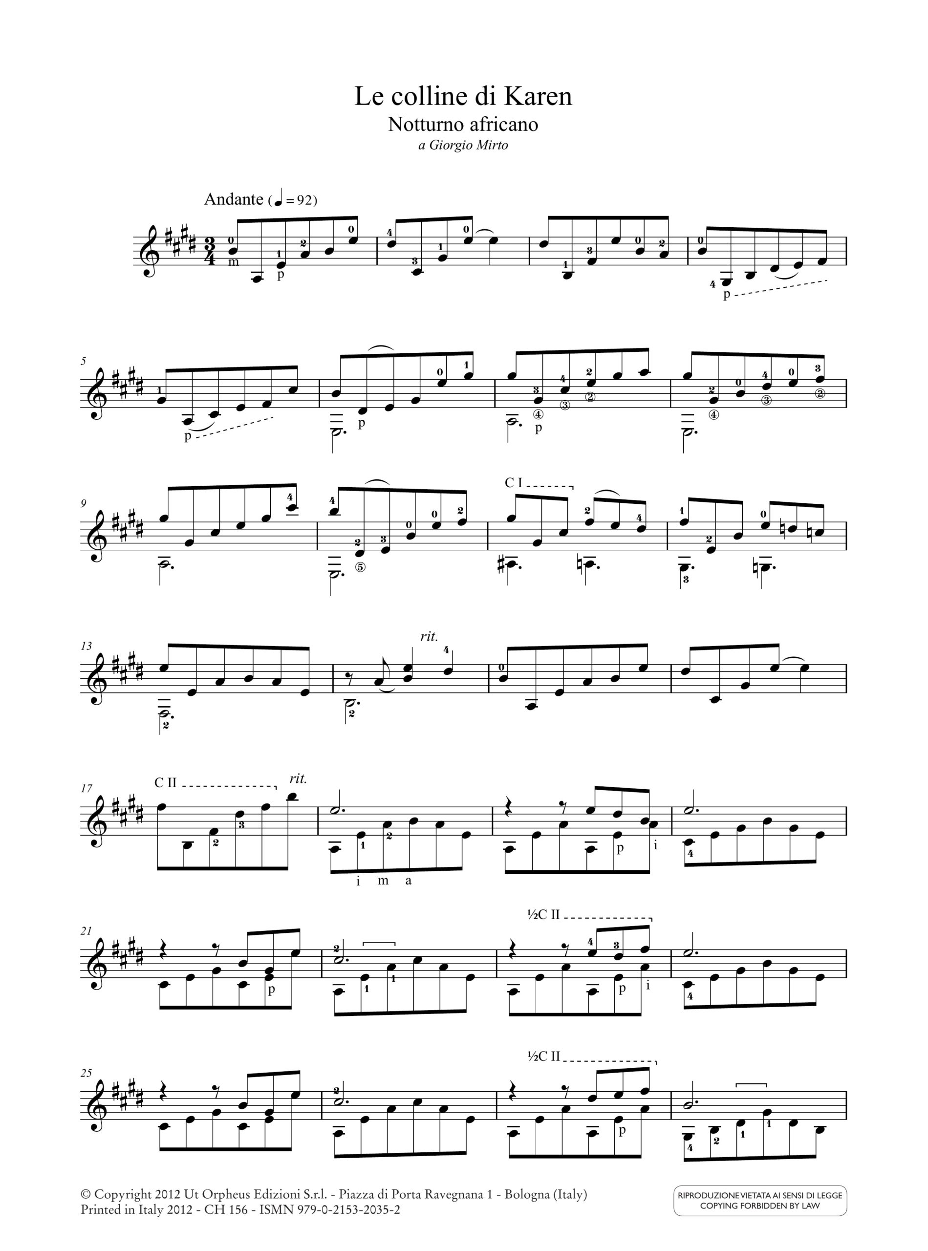 Signorile, Giorgio: 4 Pezzi per Chitarra (2010-12) - Image 2