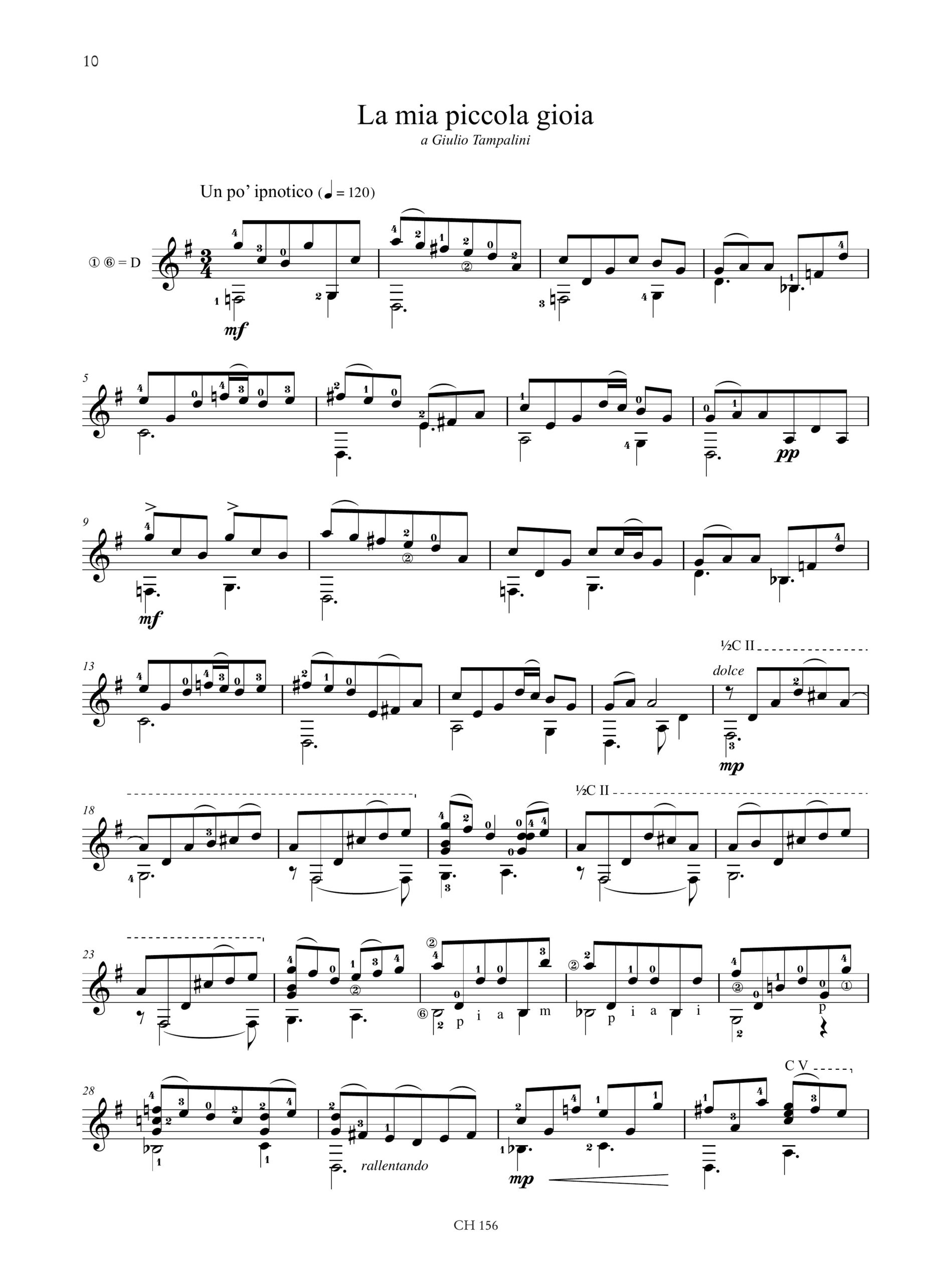 Signorile, Giorgio: 4 Pezzi per Chitarra (2010-12) - Image 4