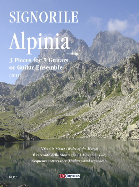 Signorile, Giorgio: Alpinia. 3 Pezzi per 5 Chitarre o Ensemble di Chitarre (2011)