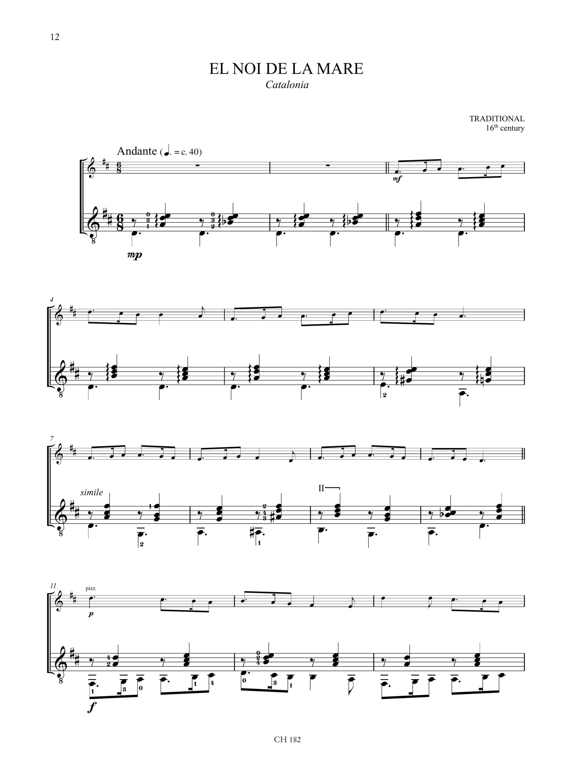 Christmas Carols. 20 facili arrangiamenti per Violino e Chitarra - Image 3