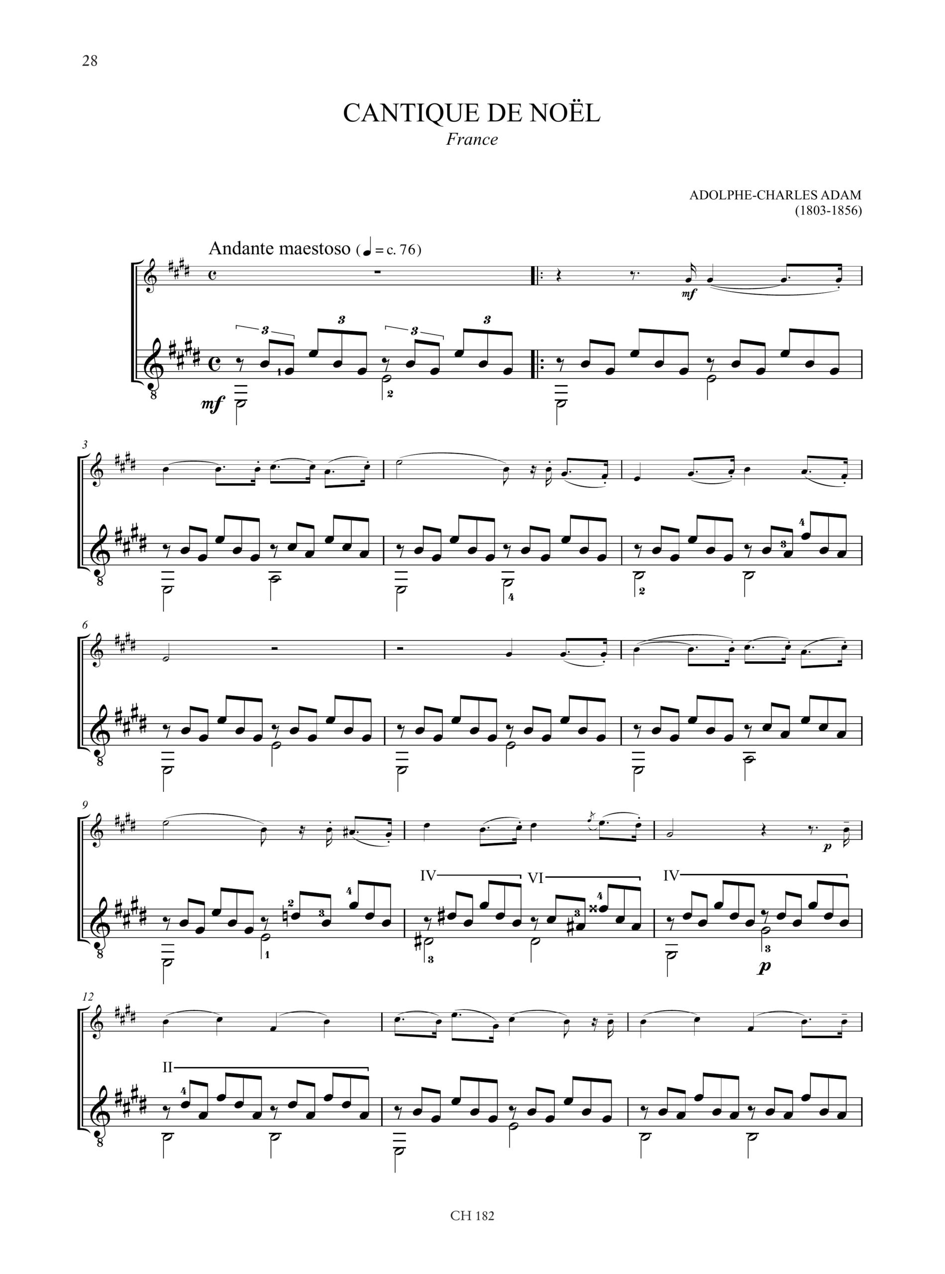 Christmas Carols. 20 facili arrangiamenti per Violino e Chitarra - Image 5