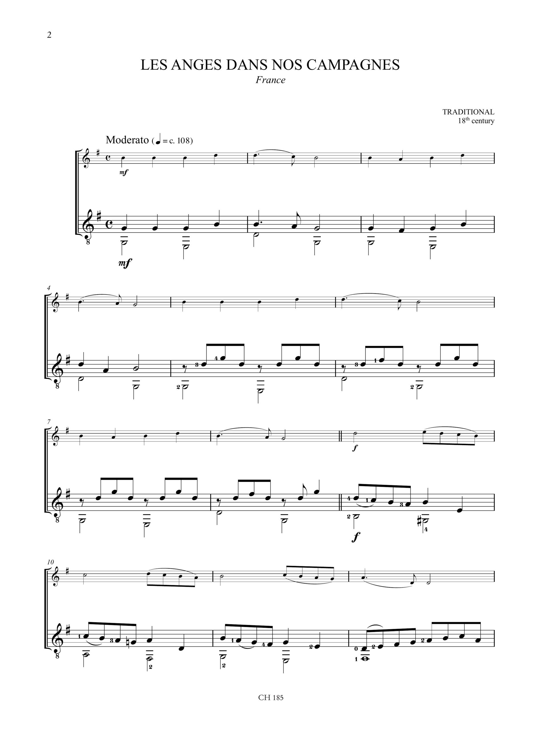 Christmas Carols. 20 facili arrangiamenti per Oboe e Chitarra - Image 2