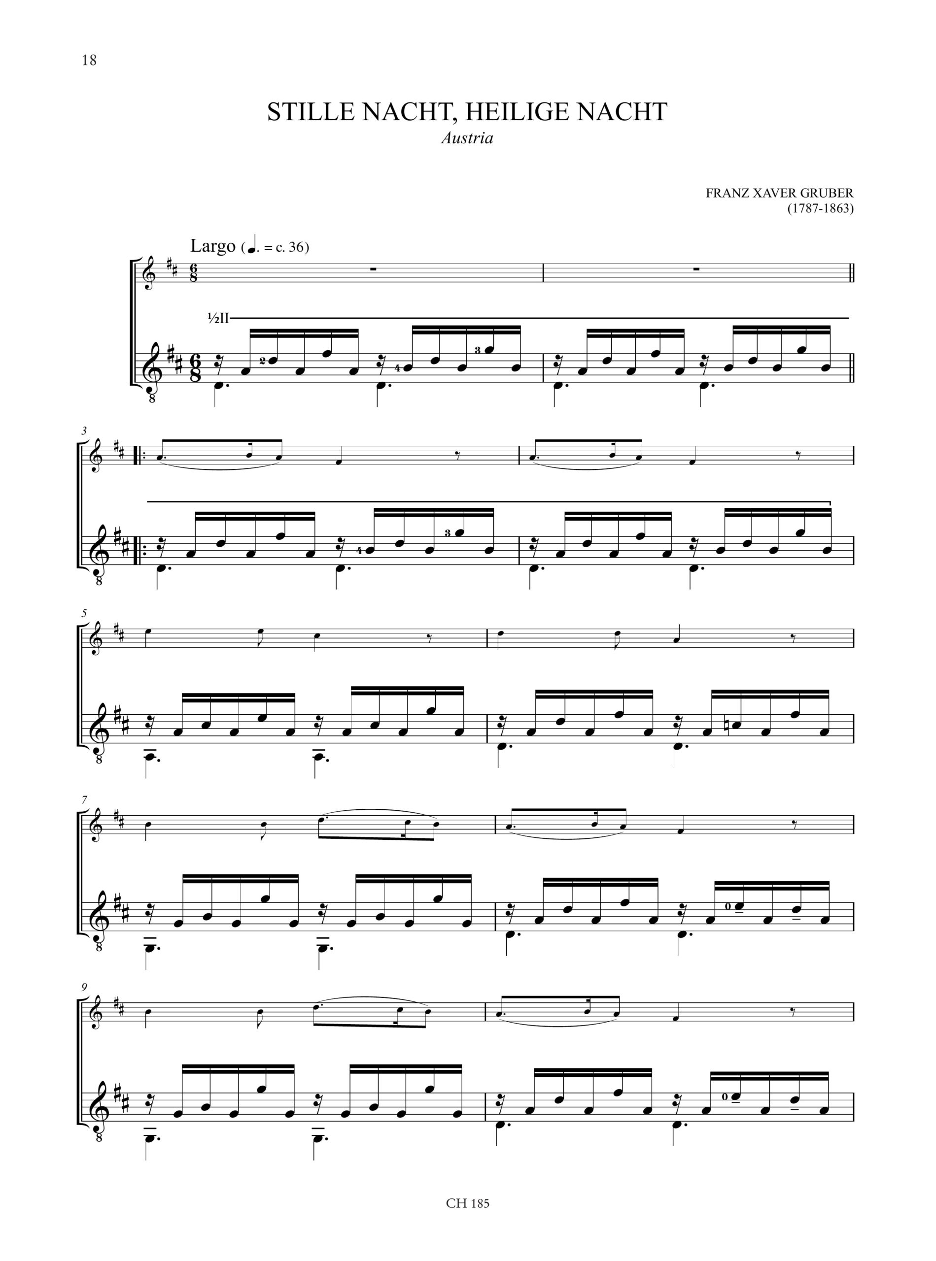 Christmas Carols. 20 facili arrangiamenti per Oboe e Chitarra - Image 4