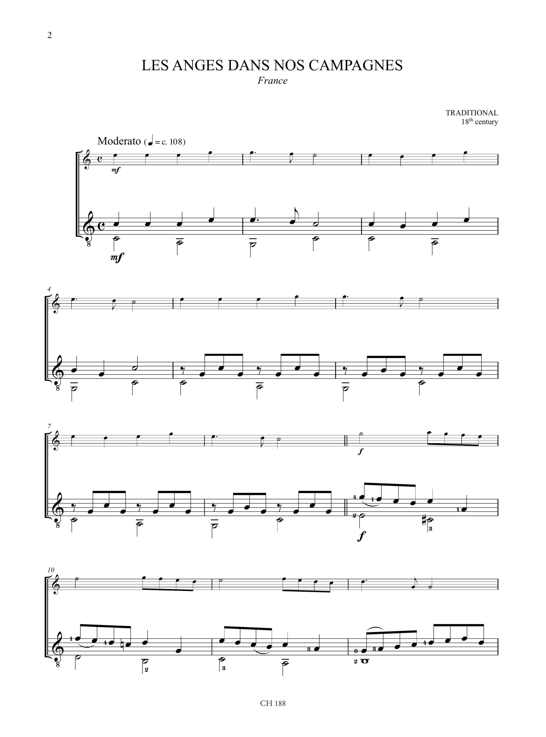 Christmas Carols. 20 facili arrangiamenti per Mandolino e Chitarra - Image 2