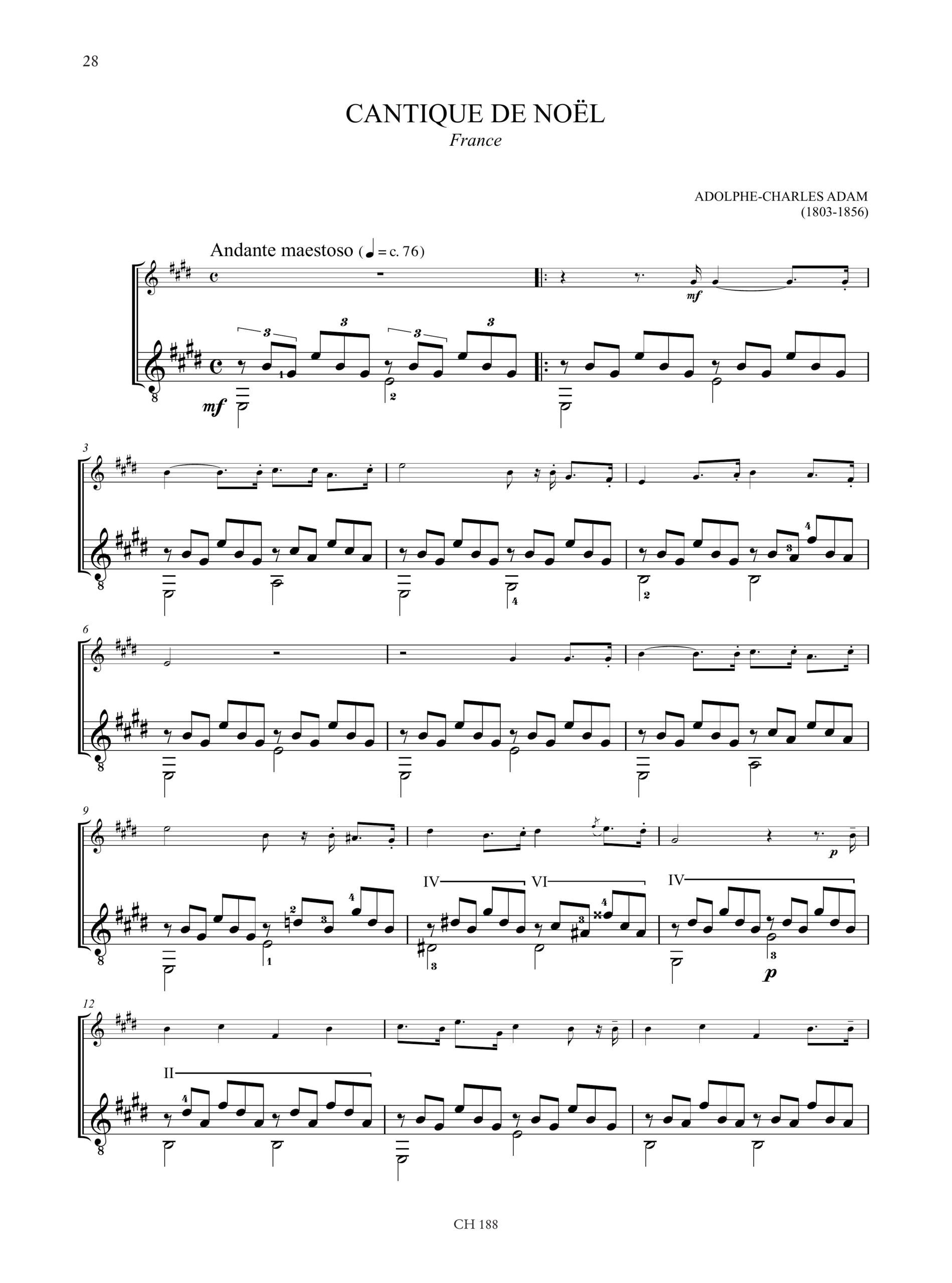 Christmas Carols. 20 facili arrangiamenti per Mandolino e Chitarra - Image 5