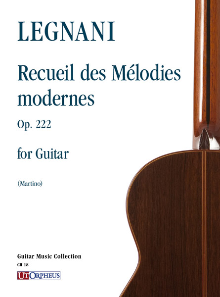 Legnani, Luigi: Recueil des Mélodies modernes Op. 222 per Chitarra